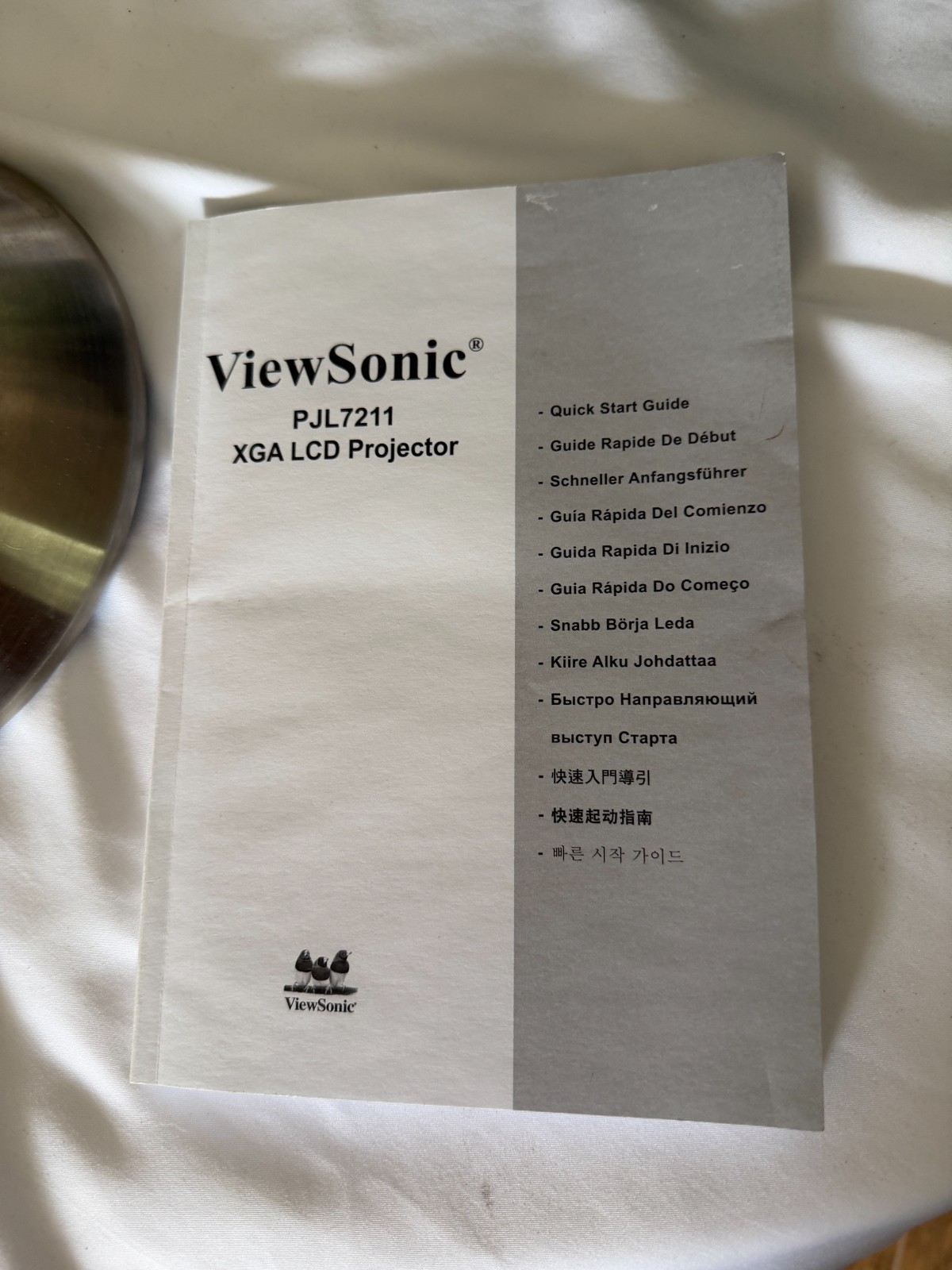 ViewSonic PJL7211 XGA LCD Projector TESTED WORKING