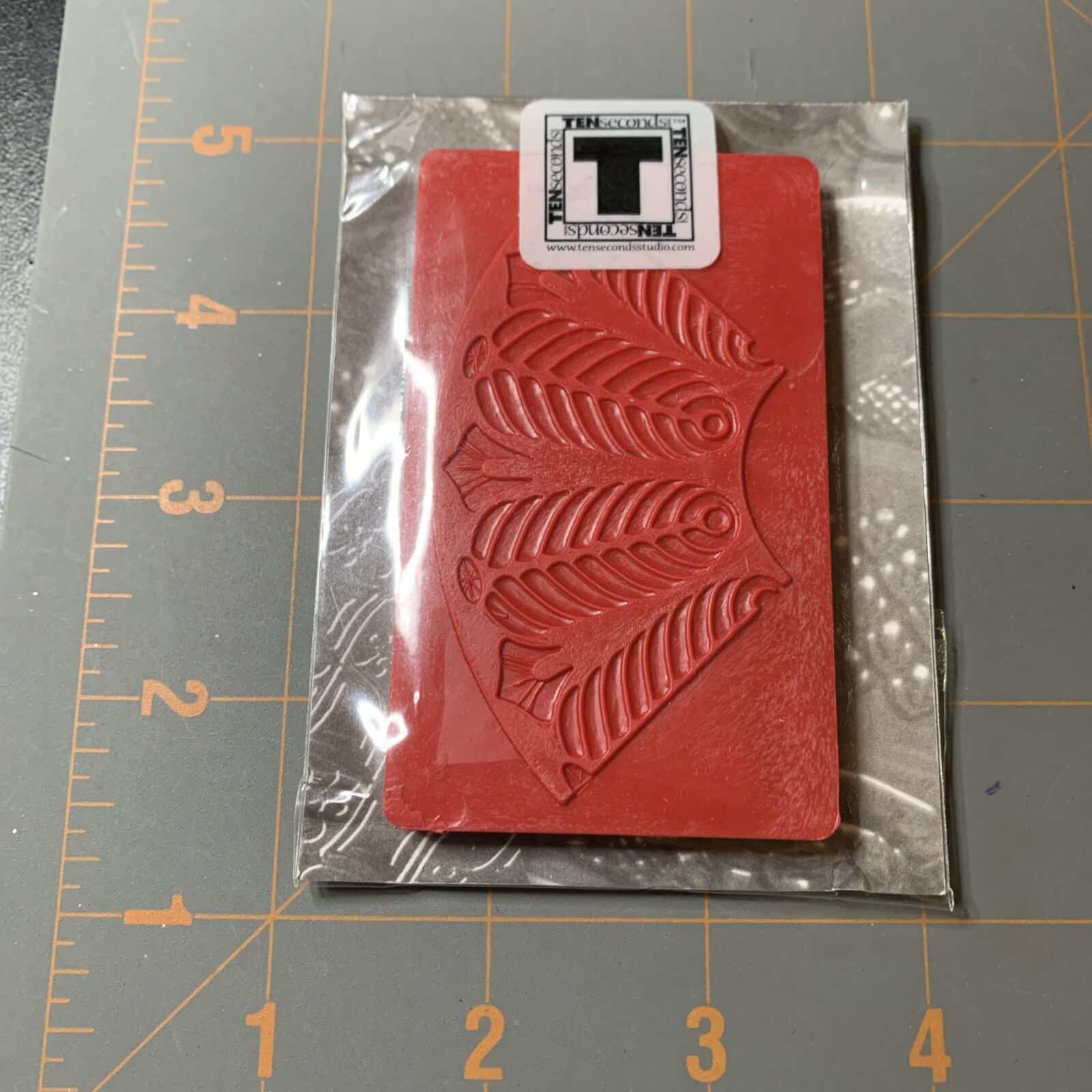TEN SECONDS STUDIO Mold Embossing Tool Metal Clay