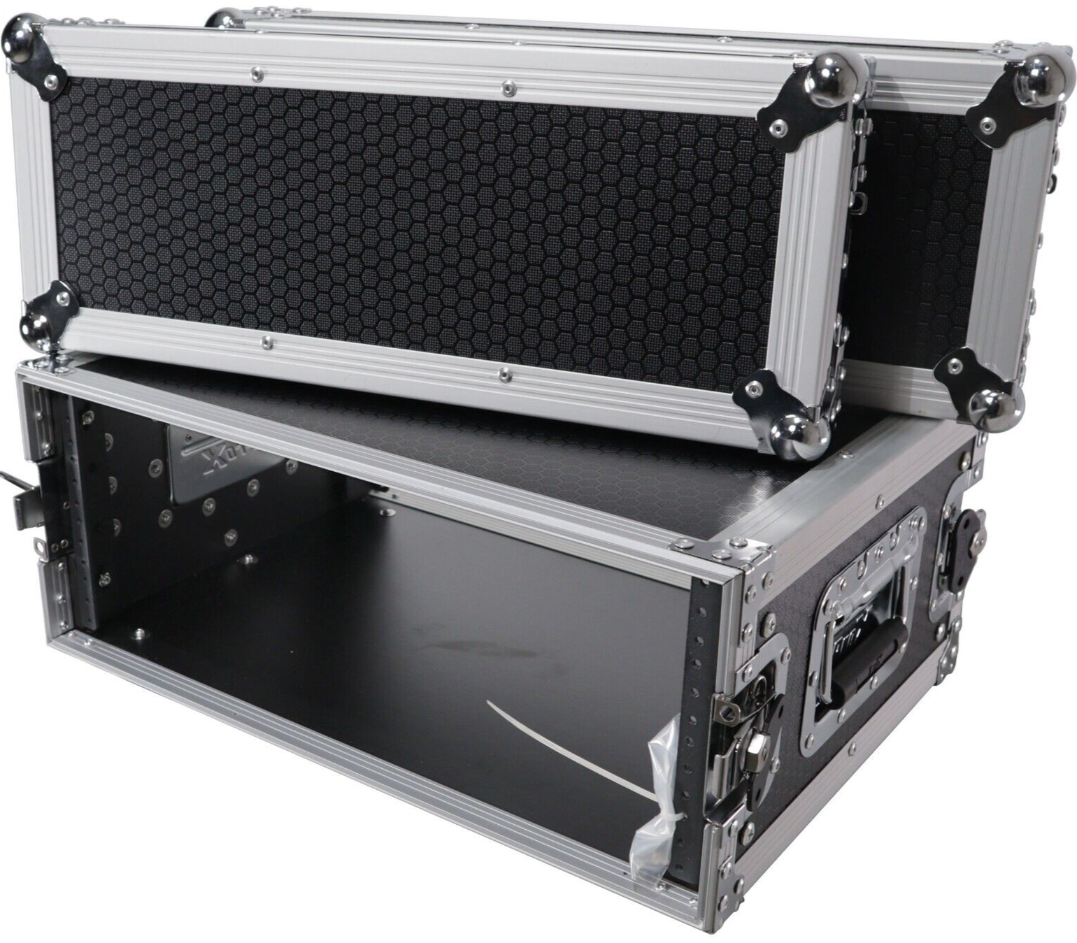 ProX X-4UE 4 Space ATA Rack Road Case 14" deep DJ Effects Case by Prox