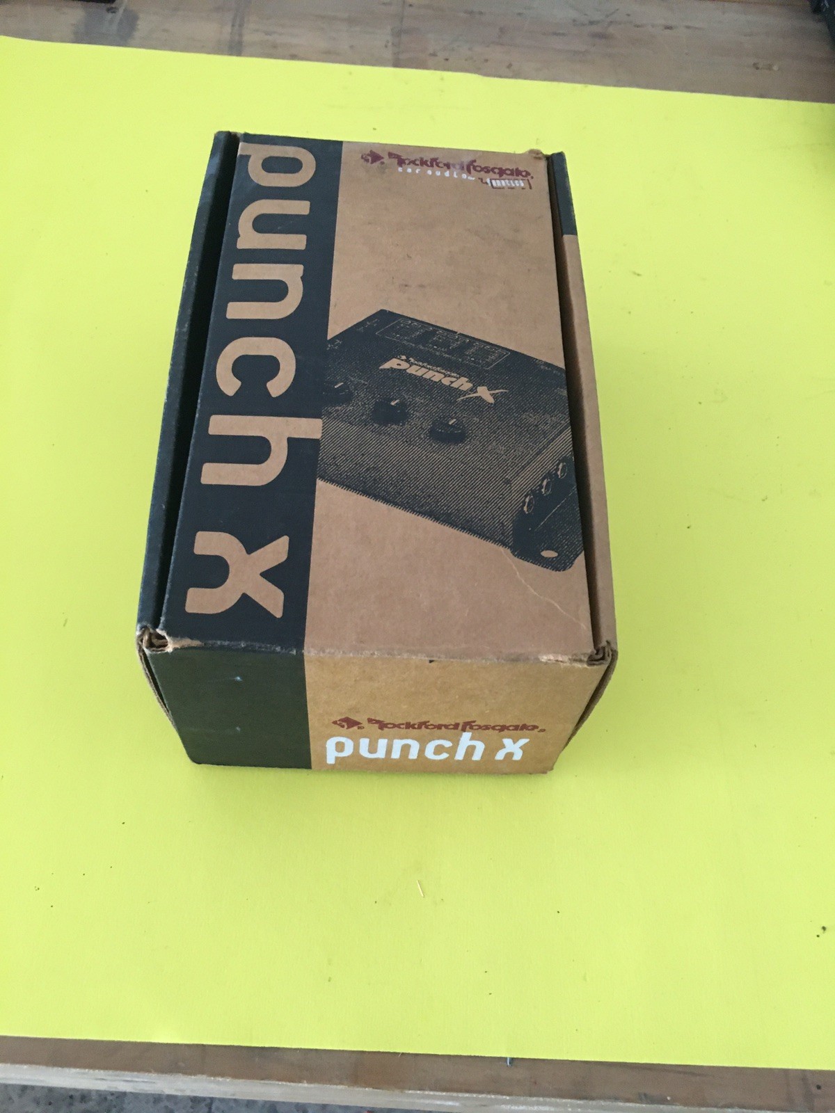 Rockford Fosgate PUNCH X 3 -Way Car Audio Electronic Crossover Old School NOS