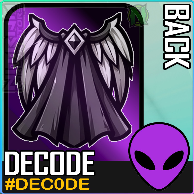 World Zero WZ - COSMETICS - #DEC0DE - BACK
