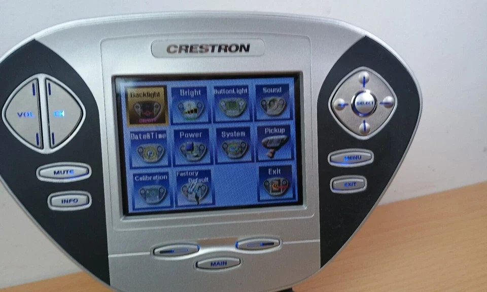 Crestron MT-1000C MiniTouch Handheld Wireless Touchpanel Vintage Rare