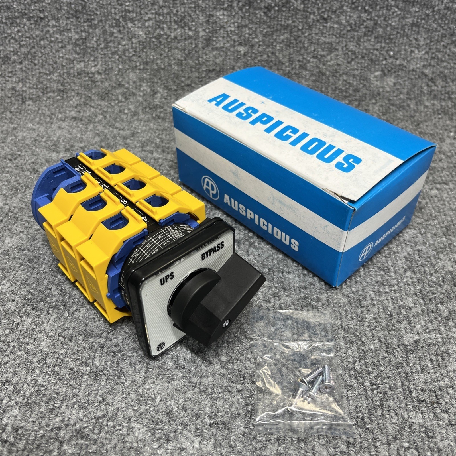 Auspicious A610 UPS/BYPASS Switch w/AUX 600V AC 80A