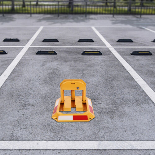 Manual Parking Space Lock Octagona Lock Folding Car Parking Lock W/3* Keys