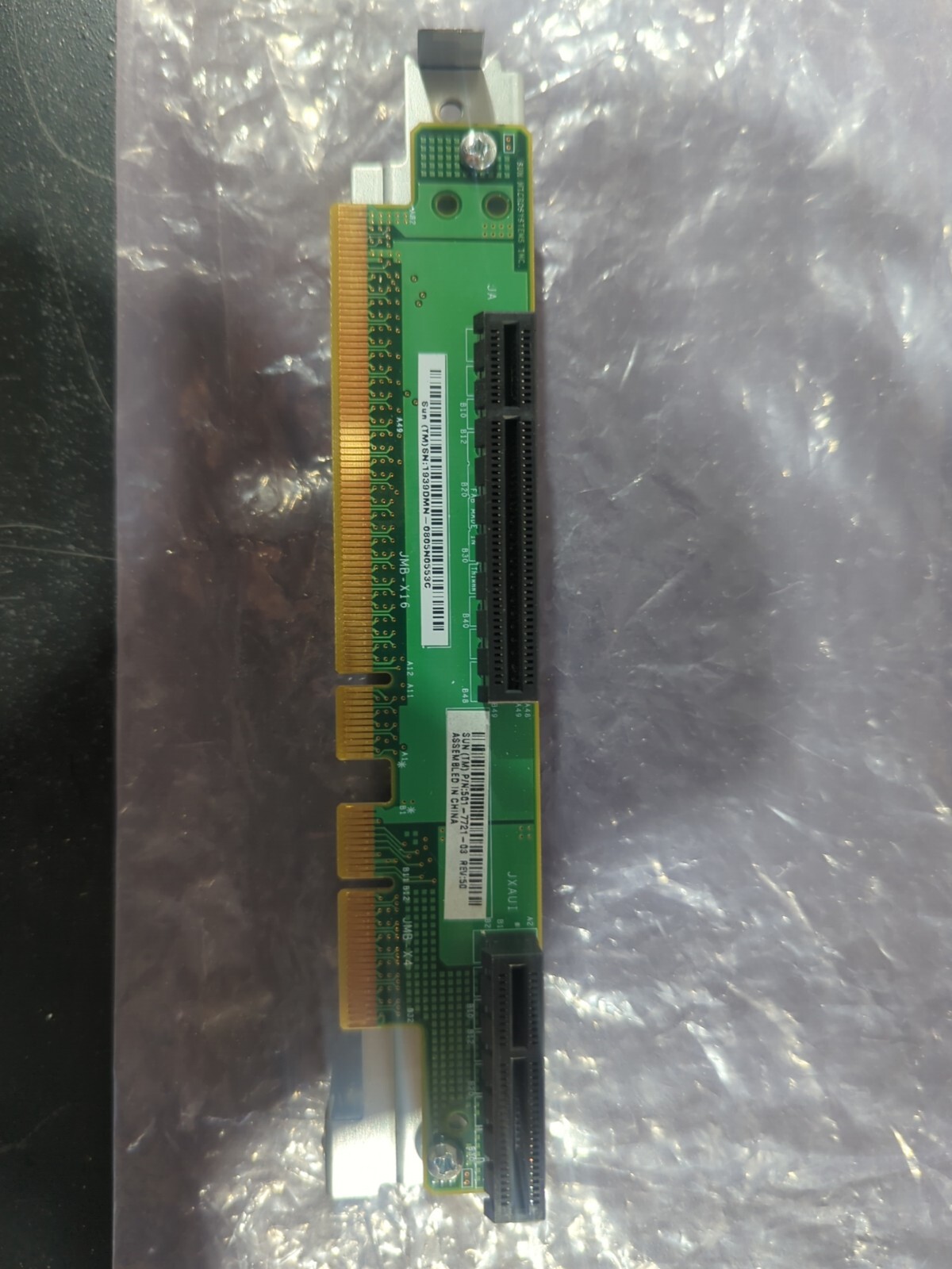 Sun Microsystems 501-7721-03 Sunfire X4140 Riser Cards