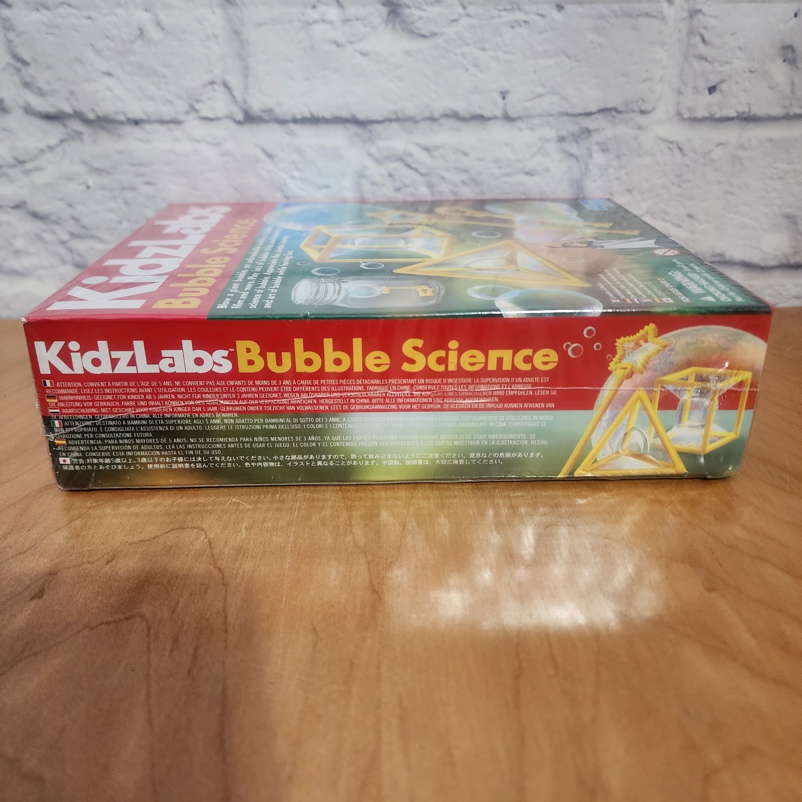 KidzLabs Bubble Science Kit Educational STEM Activities by 4M Sealed