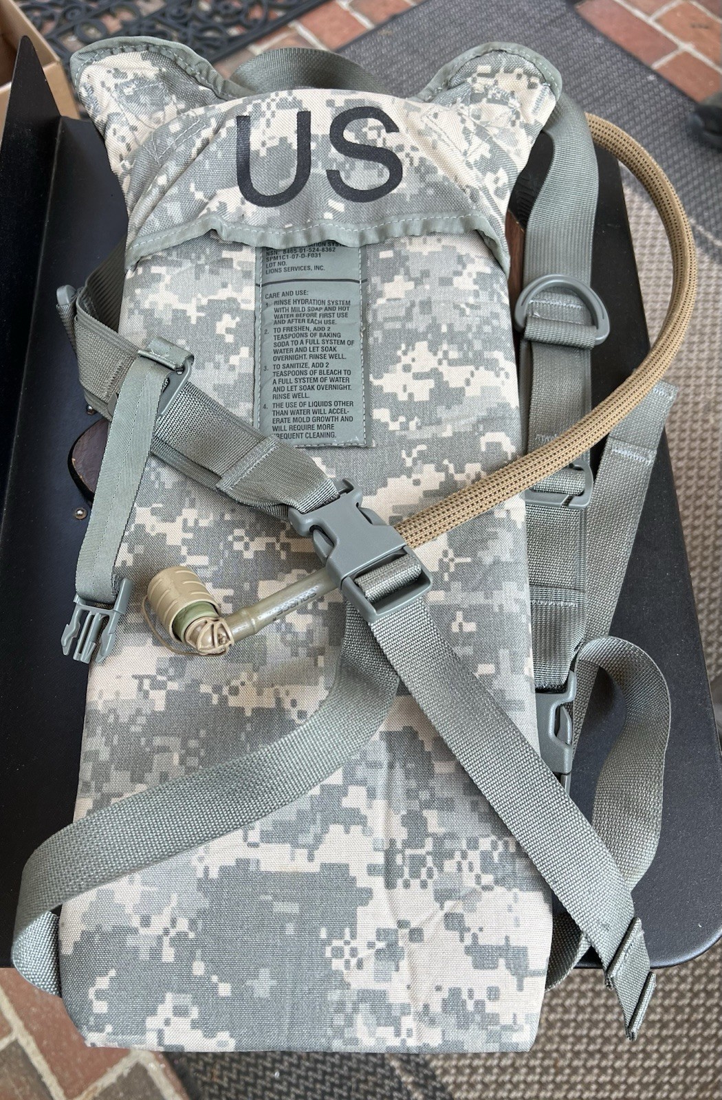 US Army MOLLE II Hydration System Carrier Bladder