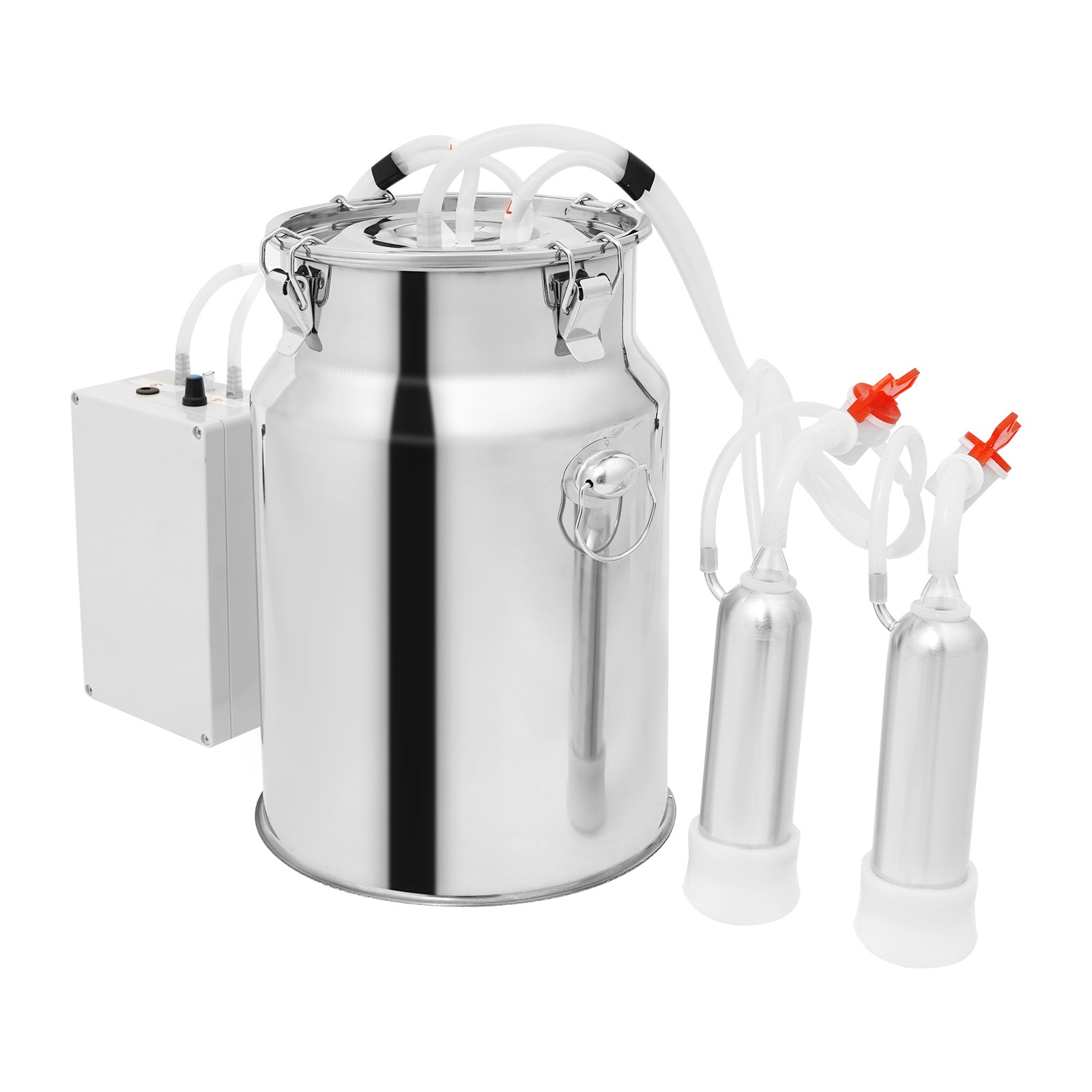 Pulsation Cow Milking Machine, Electric Cow Milker, Milking Machine with Stainle