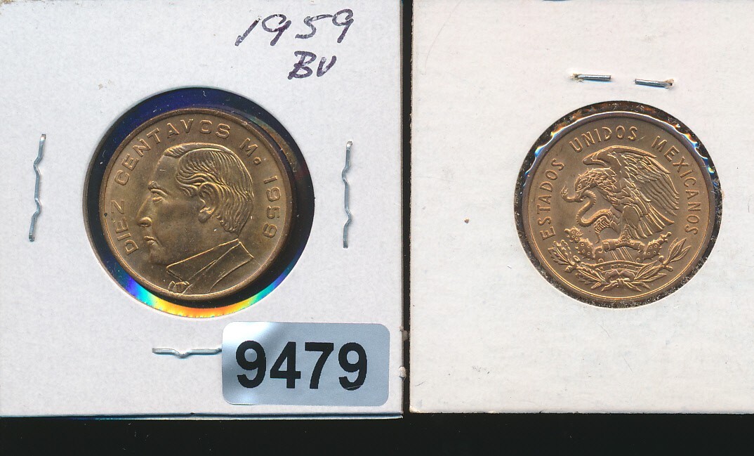 MEXICO -  JUAREZ - 10 CENTAVOS - GEM  BU - #9479