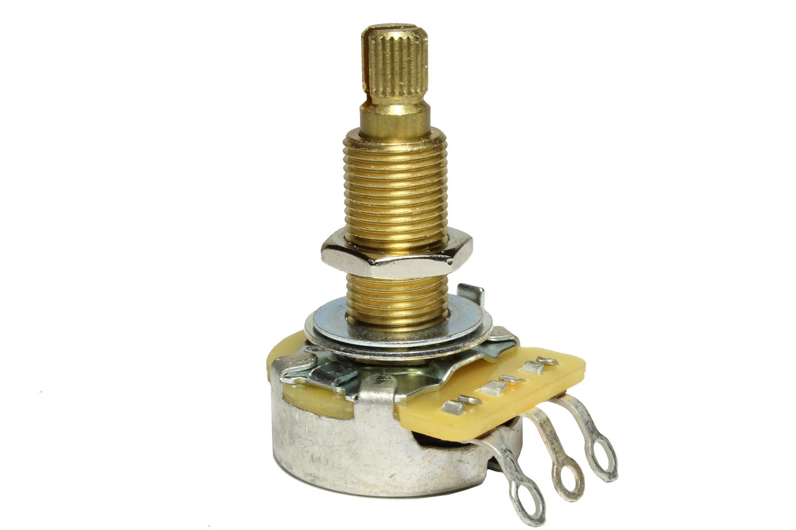 CTS 250K Long Shaft Audio Split Shaft Pot US Fine Spline Potentiometer