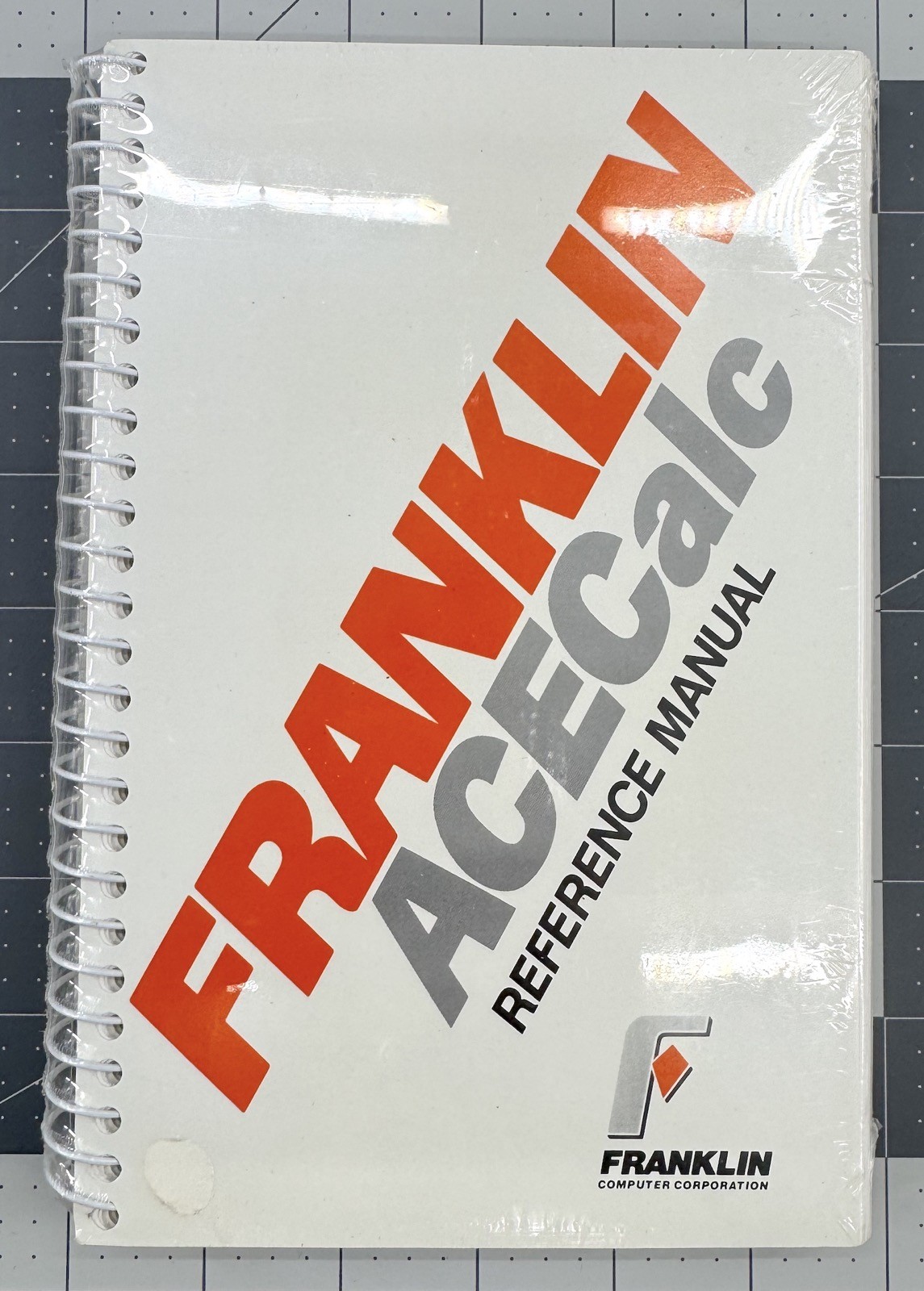 Franklin ACECalc II Reference Manual Apple II - New & Sealed