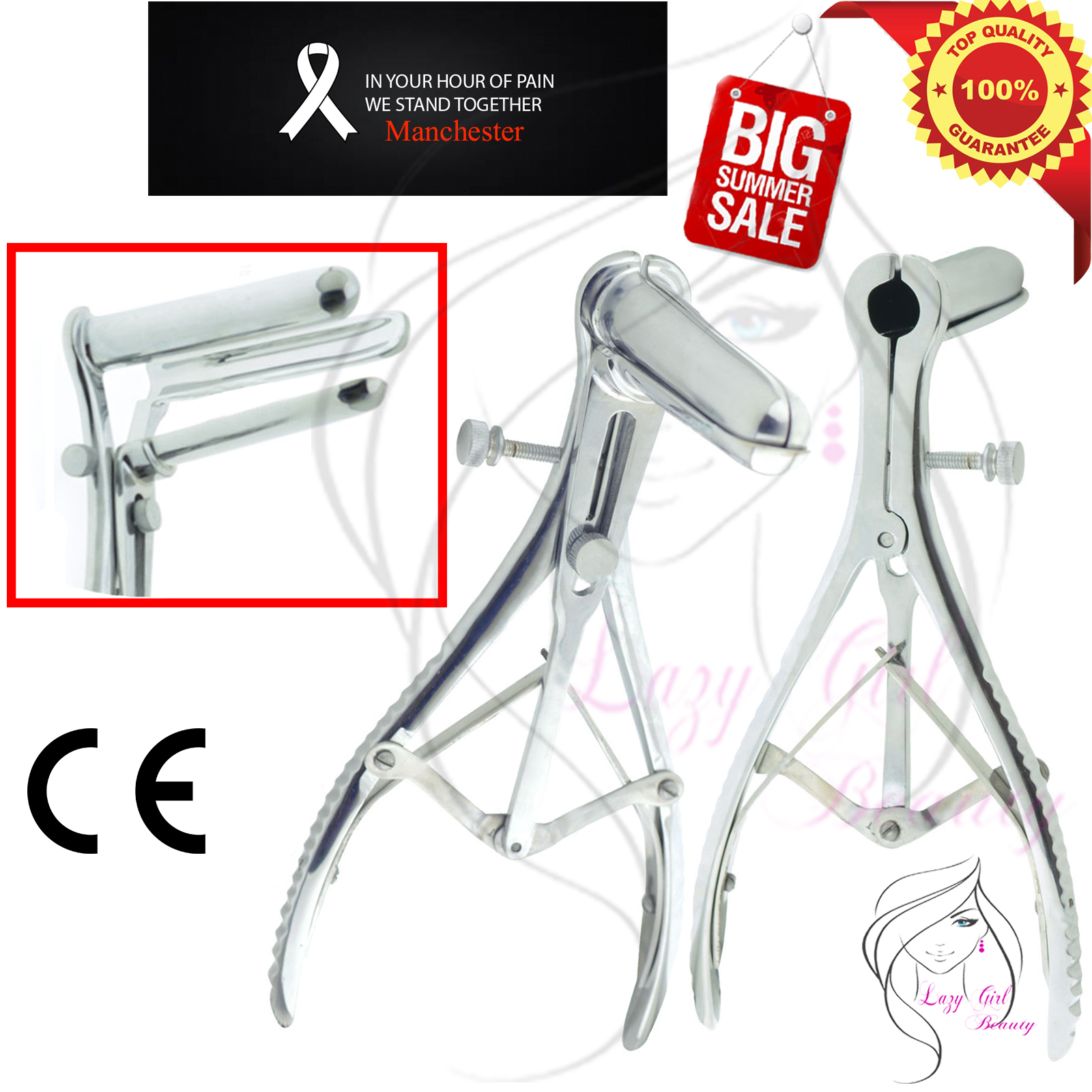 Mathieu ANAL SPECULUM 3 PRONG Dilation RECTAL Examination Medical Surgical Steel