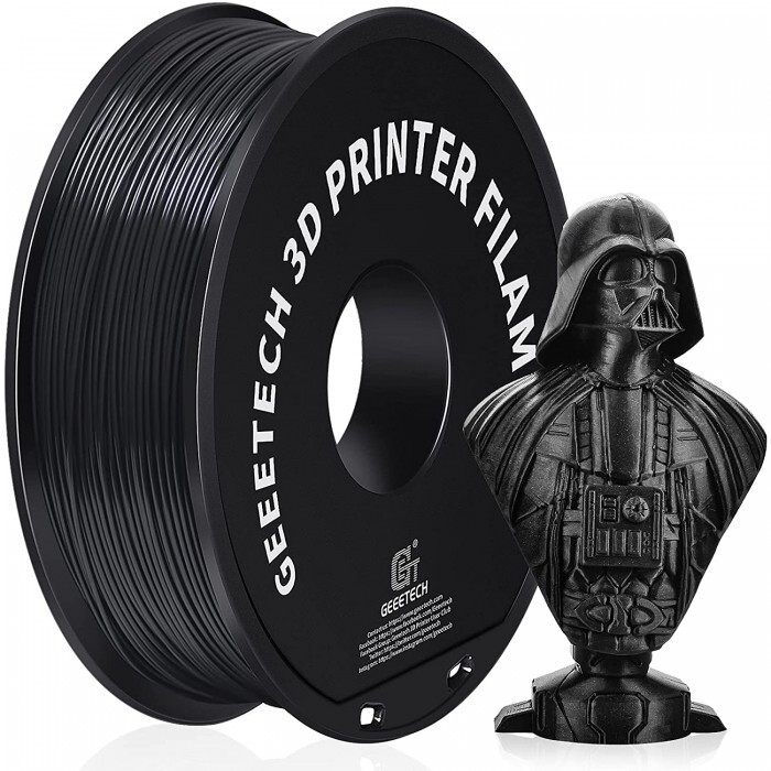 Geeetech 3D Printer Filament ABS+ Black 1.75mm 1kg/Rol ABS Filaments Consumables