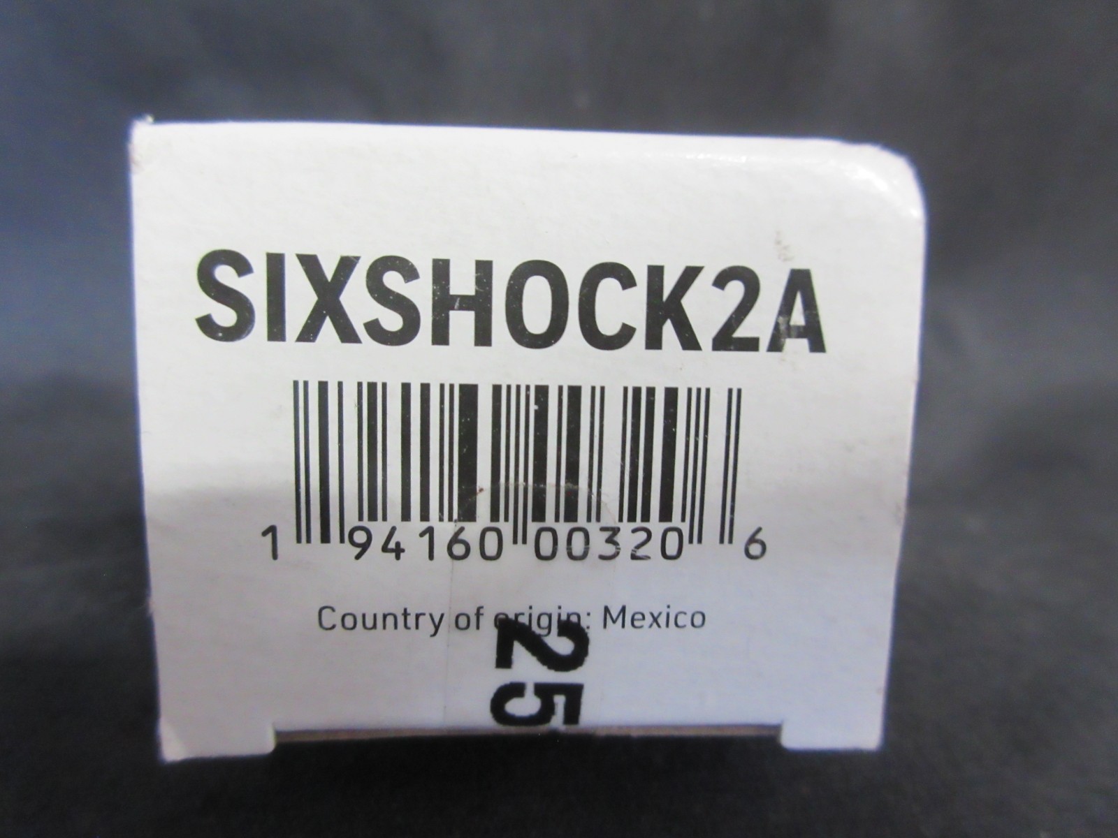 SIXSHOCK2A Series Wireless White Shock Sensor for Door or Window, MIB