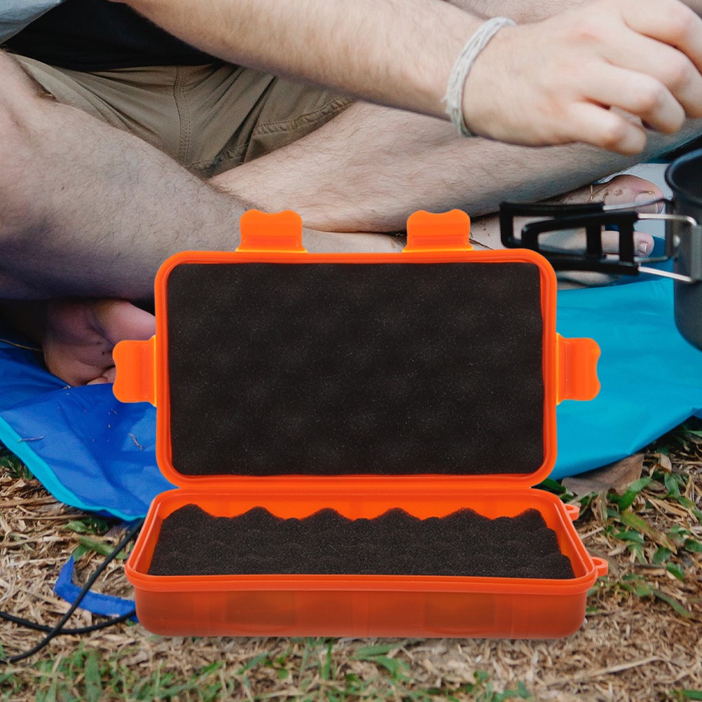 Survival Storage Container Box for Outdoor Device Organizer Tools