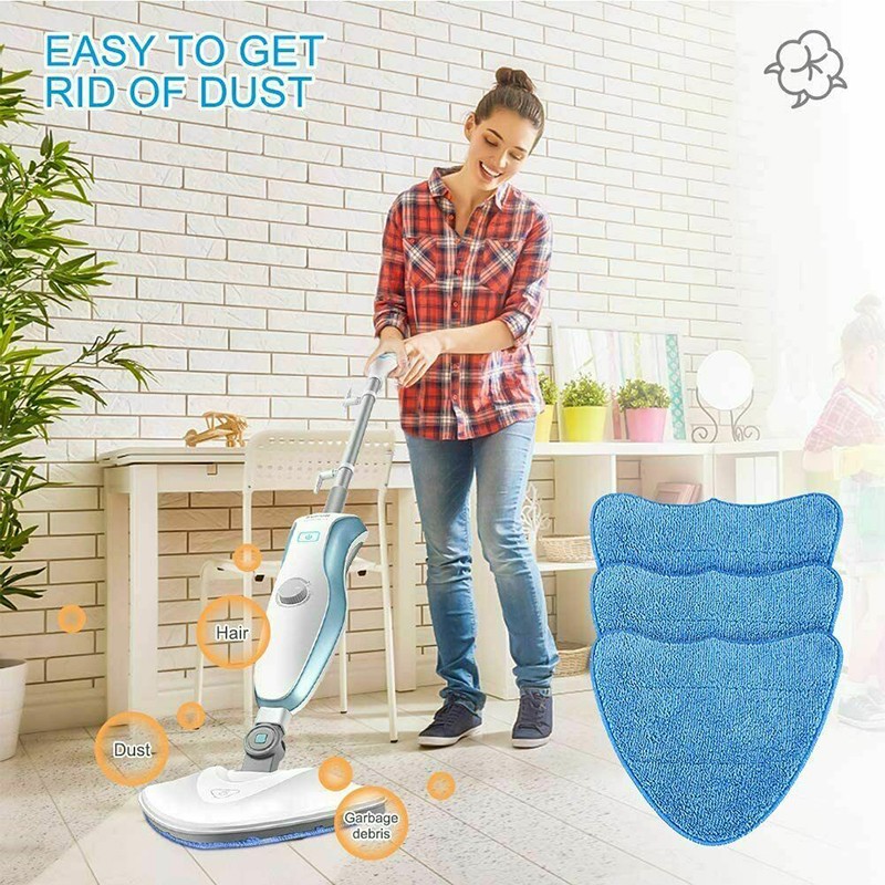 2Pcs Replacement Steam Mop Pads FOR VAX S86-SF-CC Steam Fresh Brand Washable