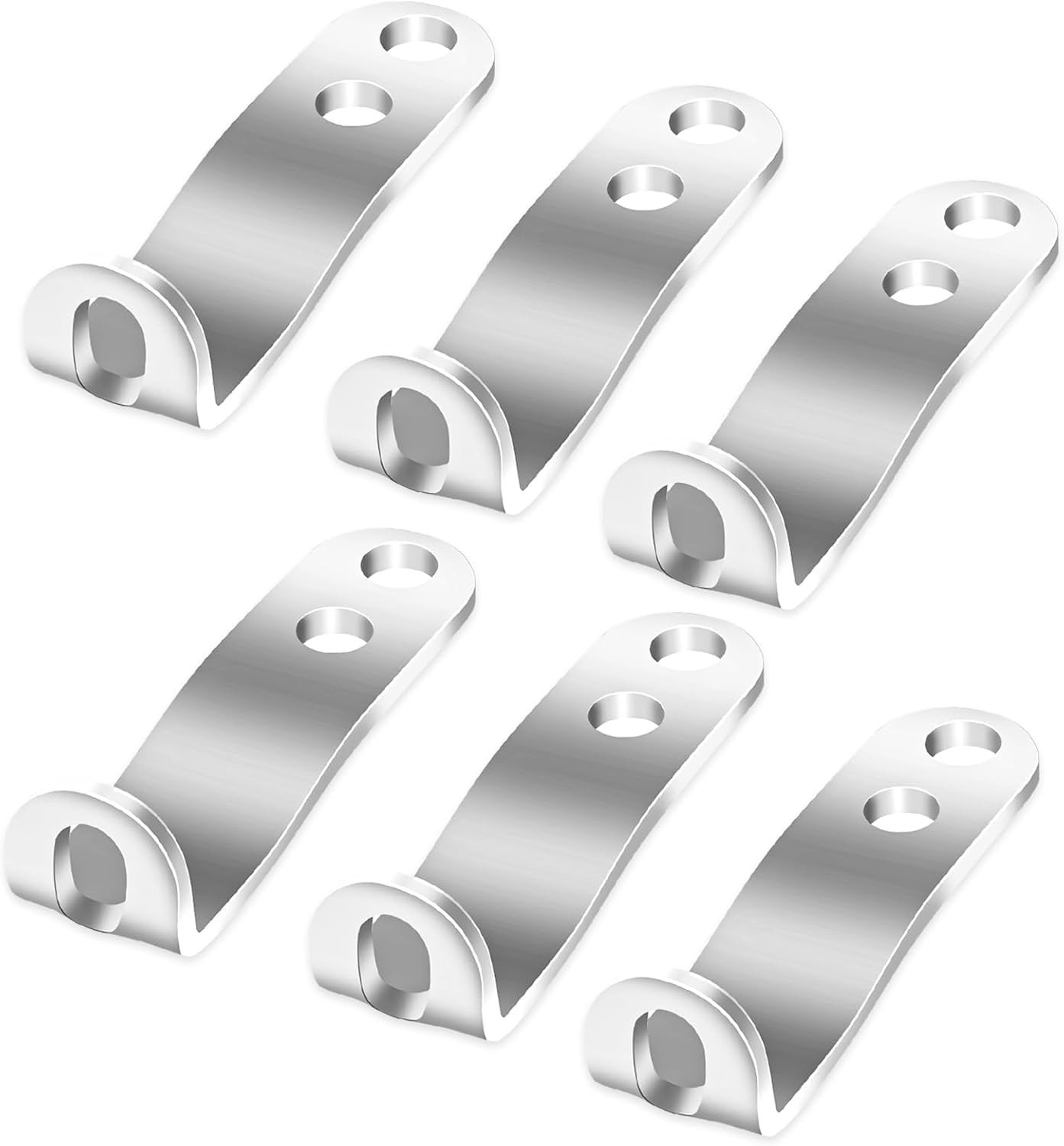 Double Holes Fuel Rail Brackets For LS LS1 LS2 LS6 EFI Aluminum Intake...