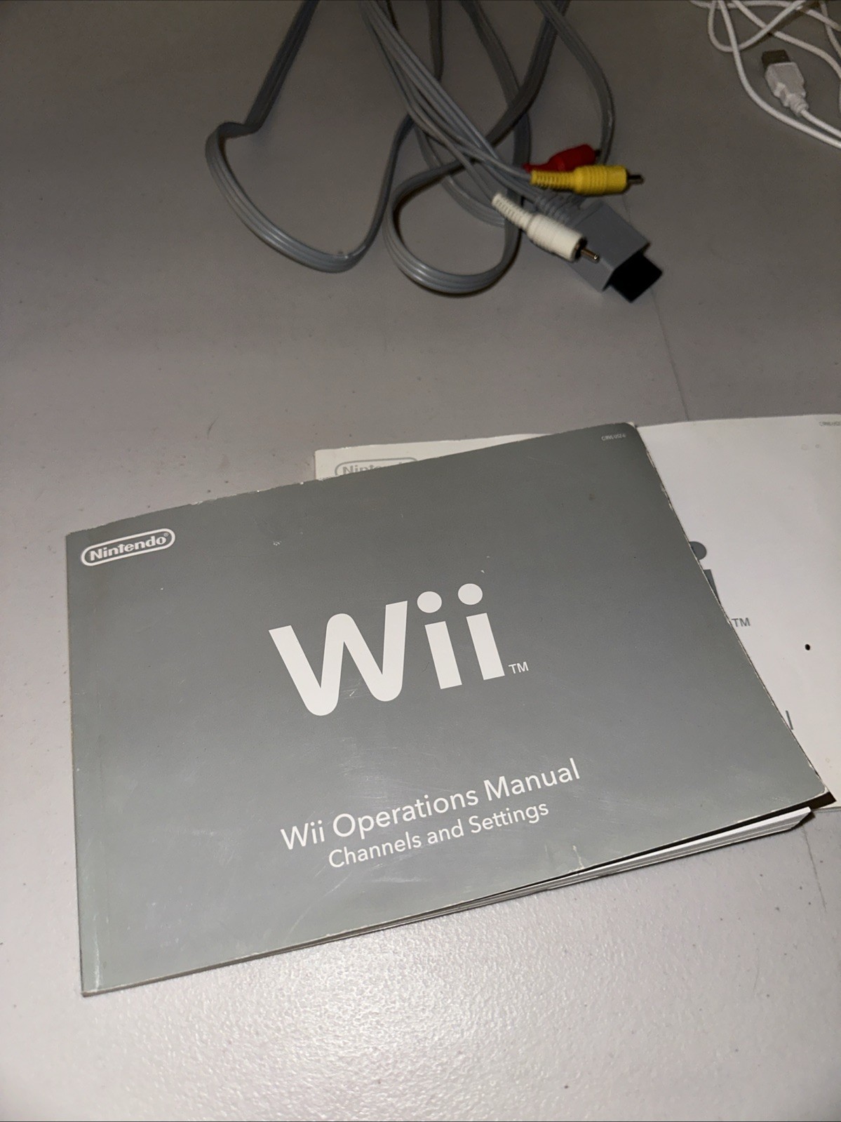 Nintendo Wii Game Console RVL-001 + 2 Remotes - 2 Player Bundle (No Sensor Bar)