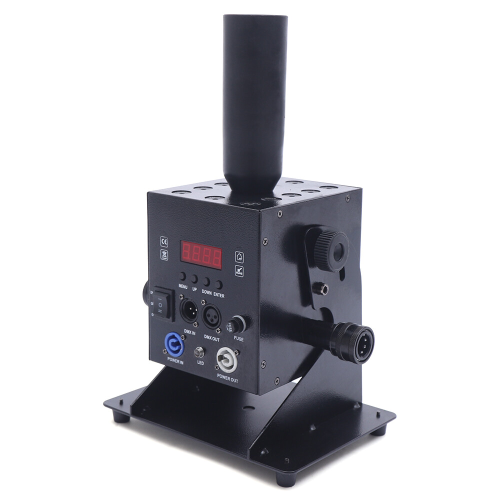 250W LED CO2 Cannon Machine Party DMX Control CO2 Jet RGB Co2 Cryo With 5m Hose