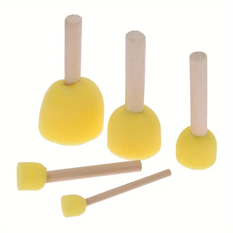 5 pcs Sponge Sticks Clay Pottery Shapers Polymer Modeling Ceramic Cleanup