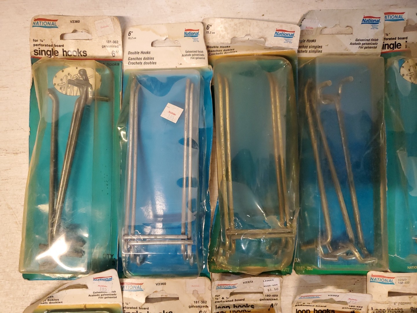 74 peg hooks new In packages