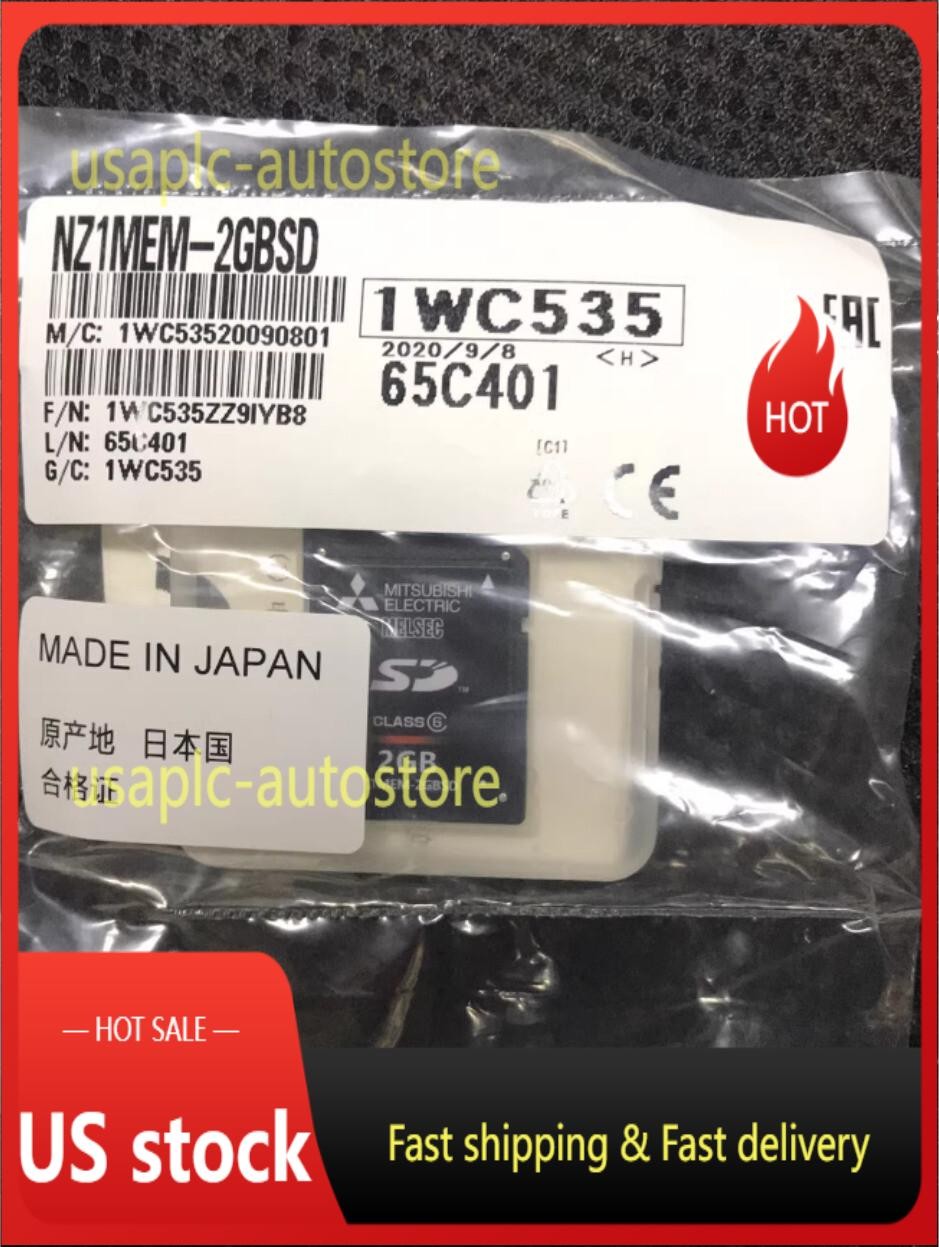 1PC New Mitsubishi NZ1MEM-2GBSD NZ1MEM2GBSD 2GB Memory Card Free Ship #TT