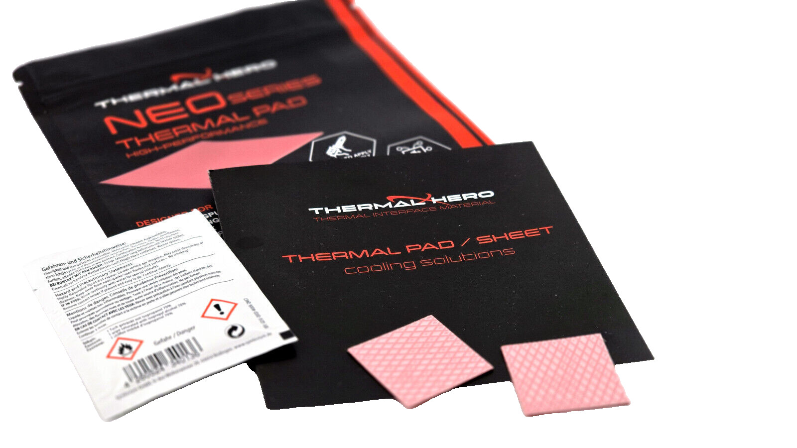 THERMAL HERO NEO Thermal Pad | 30x30x0.5mm | GPU RAM | for PS4/5 Xbox® - 2pcs