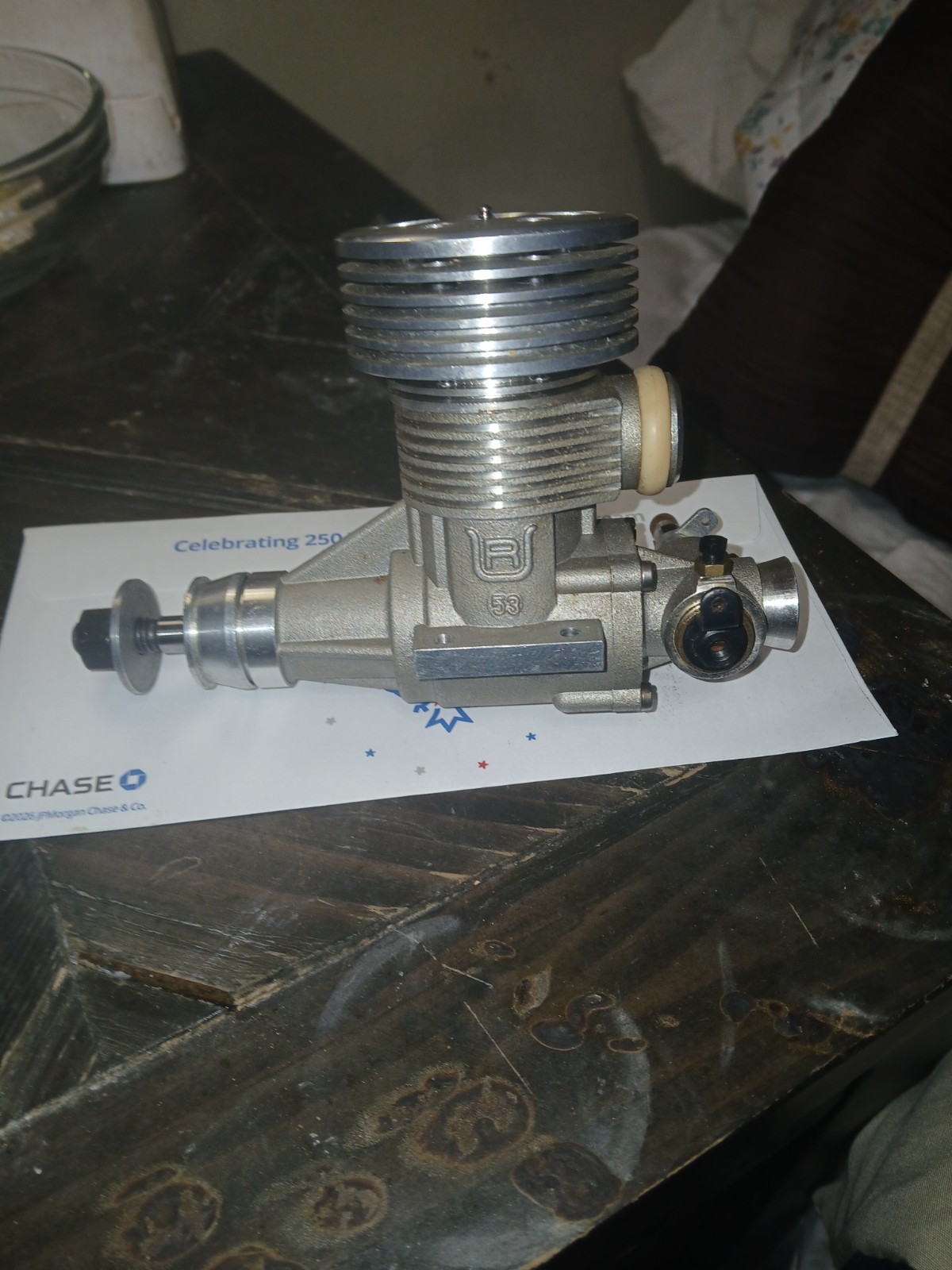 Rossi 53 glow nitro Ducted Fan engine very nice!