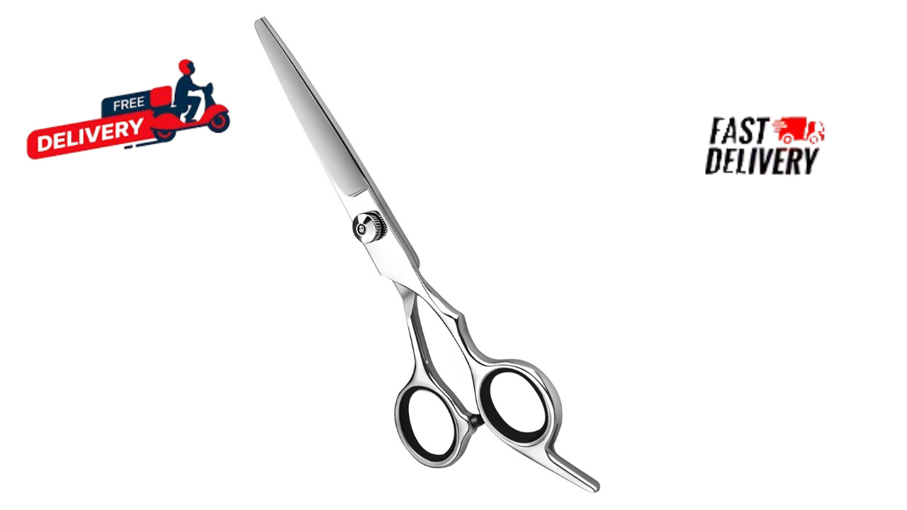 Professional Hair Cutting Scissors Barber Shears Razor Sharp Salon Steel Blade..