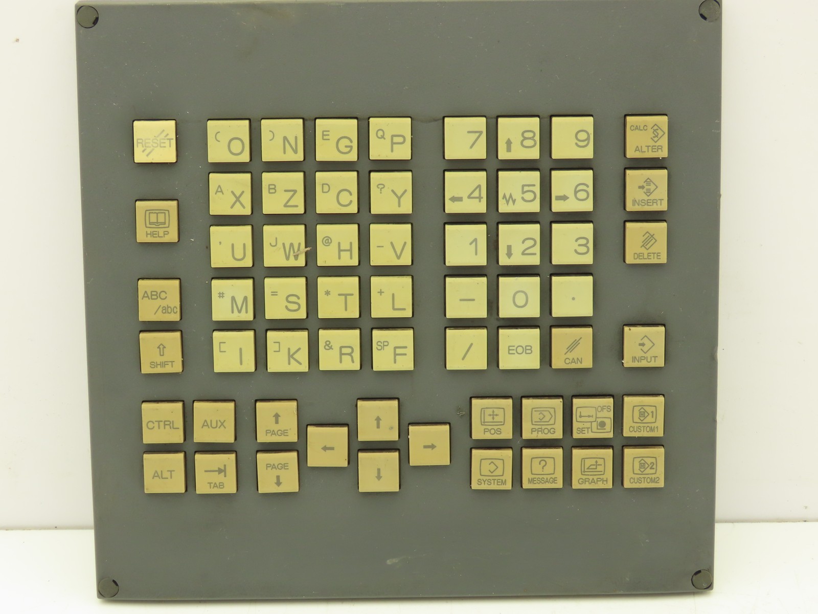Fanuc A02B-0303-C125#TA02B-0319-C125#T HMI Operator Control Panel MDI Unit
