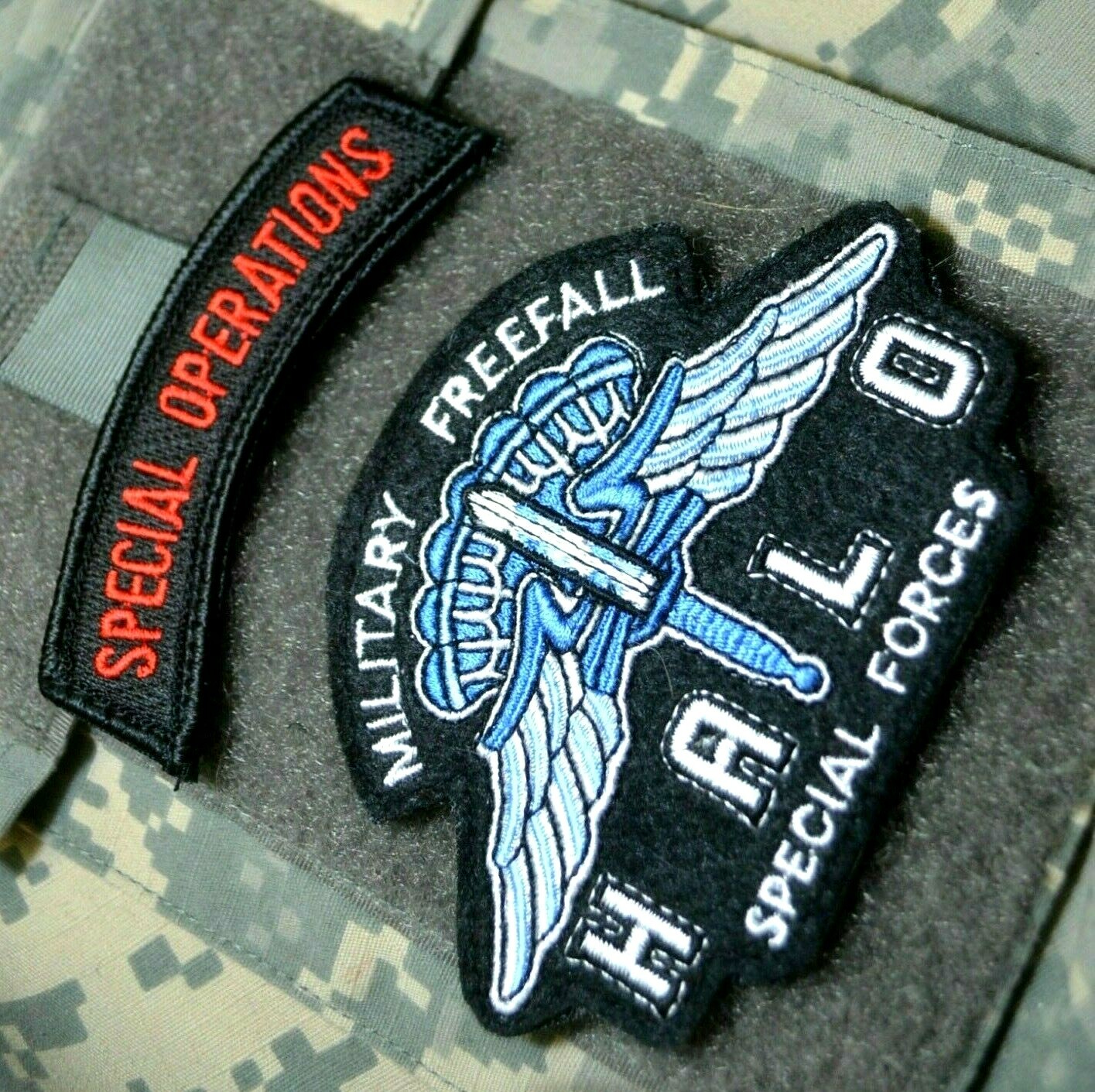 PMC DSS DIPLOMATIC SECURITY vêlkrö 2-PC: 2" TERMINATOR SKULL + IRAQ Tab