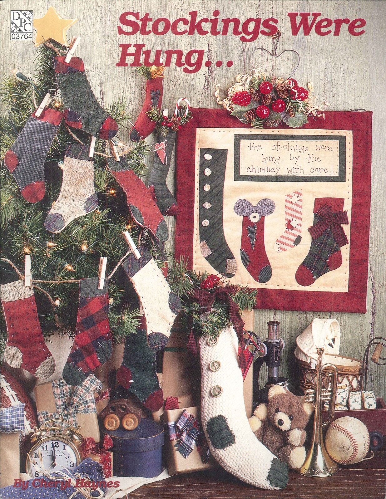 Stockings Were Hung Applique Christmas Ornament Patterns 1997 Haynes Welcome