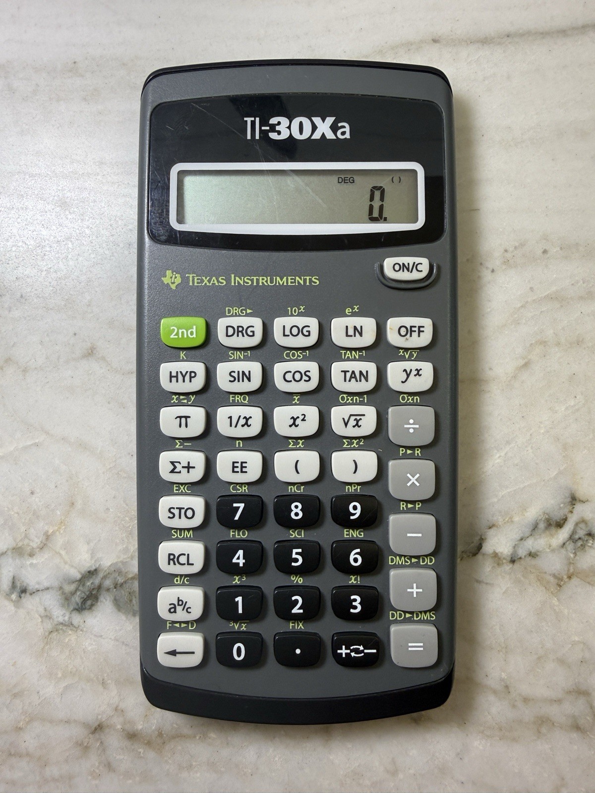 Texas Instruments TI-30Xa Scientific Calculator Tested & Working