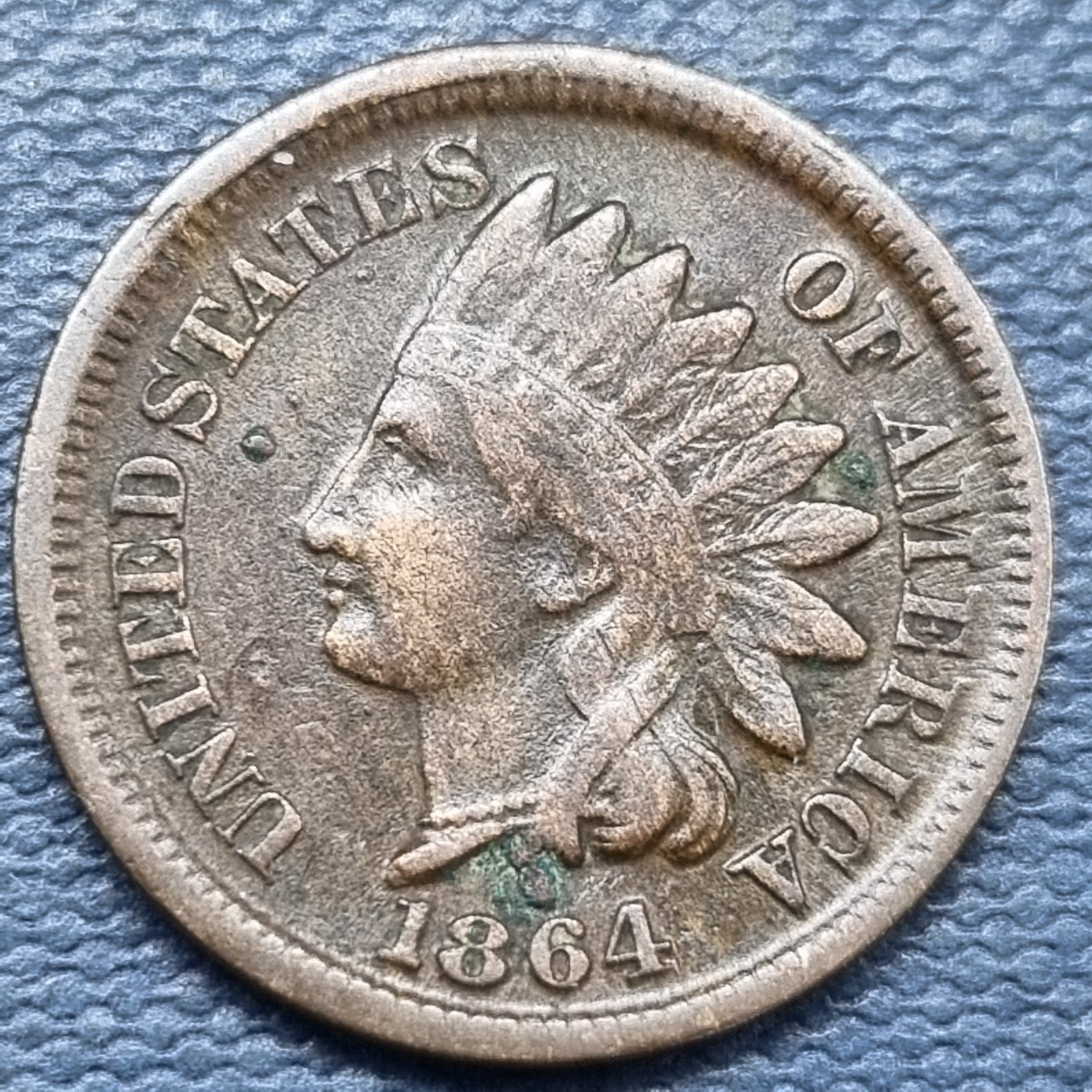 1864 Indian Head Cent 1c VF - XF Bronze #100356