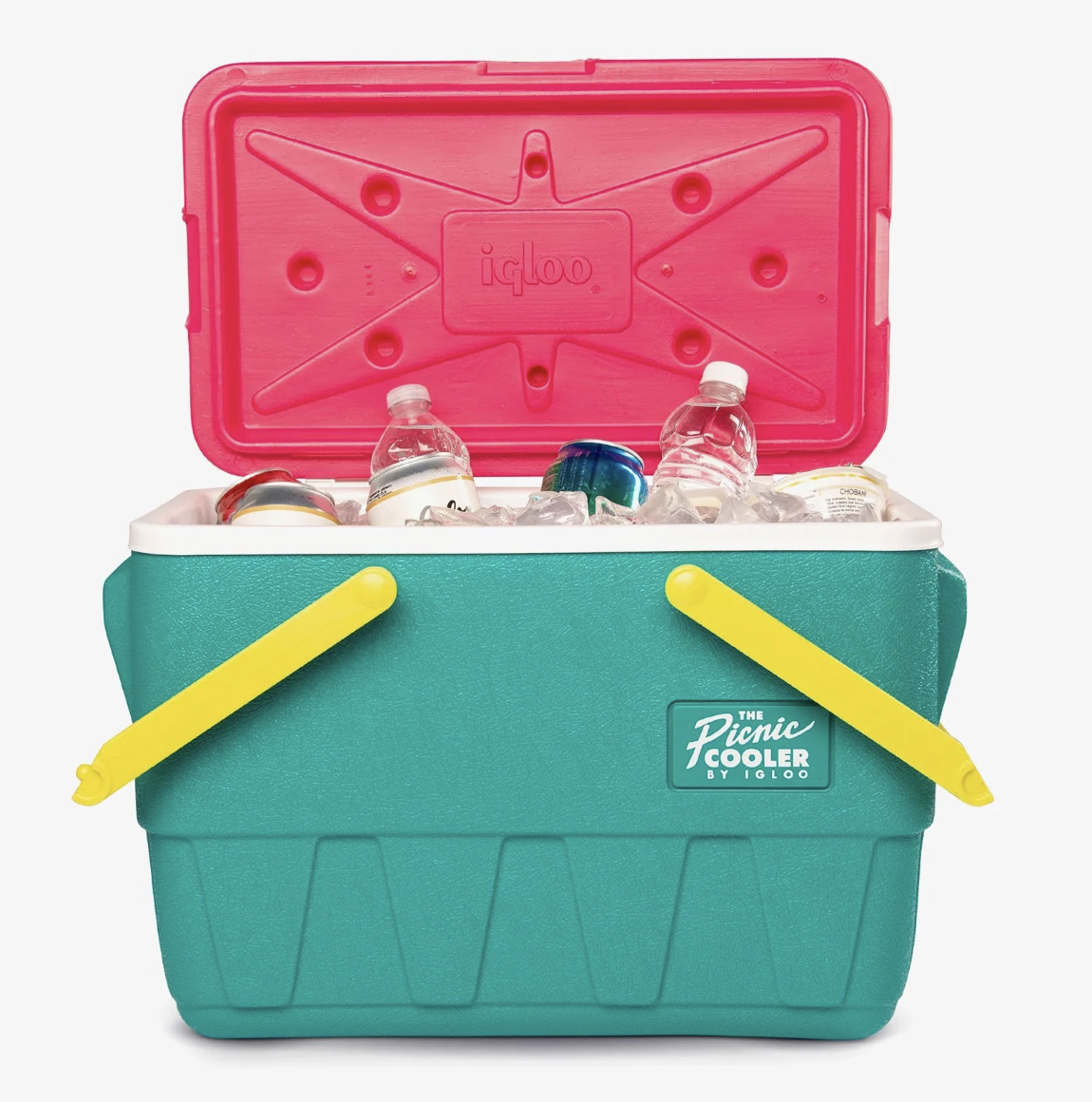 Igloo Retro Picnic Basket 25 QT Cooler - Jade