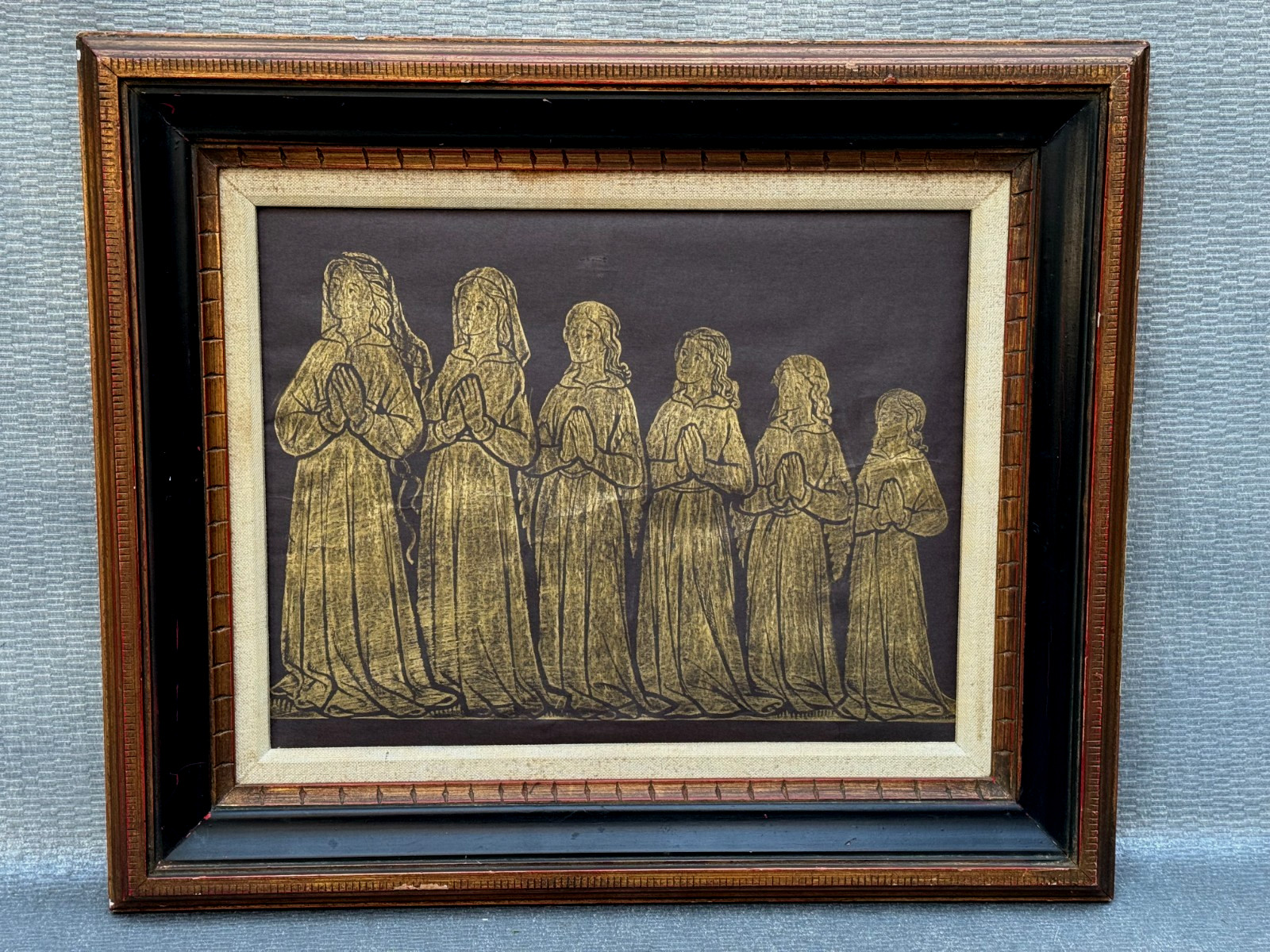 RIMA SOKOLOFF STANLEY TURKEL WESTMINSTER ABBEY LONDON ENGLAND TOMB RUBBING 1977