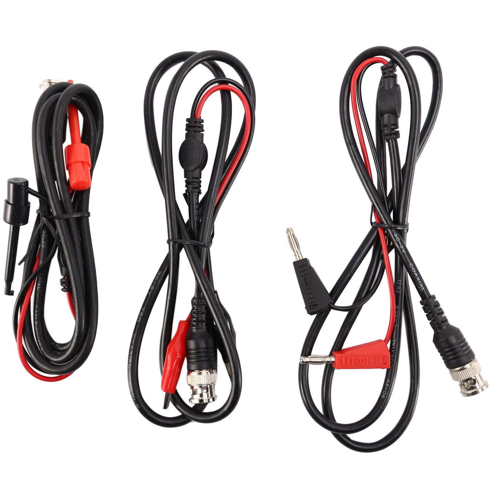 Oscilloscope Probes BNC to Alligator Clips BNC to Hook Leads BNC to D4616