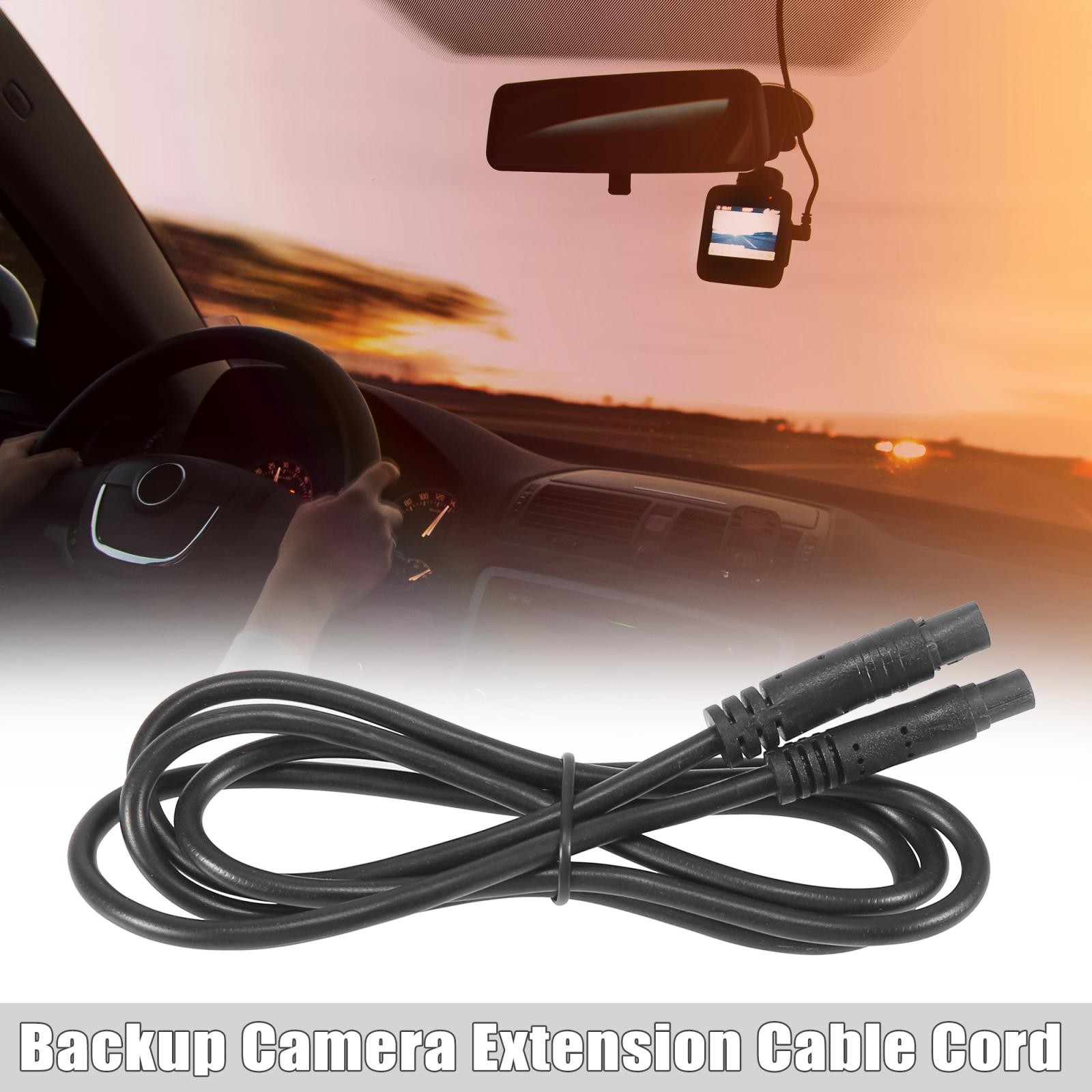 6Pin 3ft 1m Car Backup Camera Recorder Extension Cable Dash Camera Cord