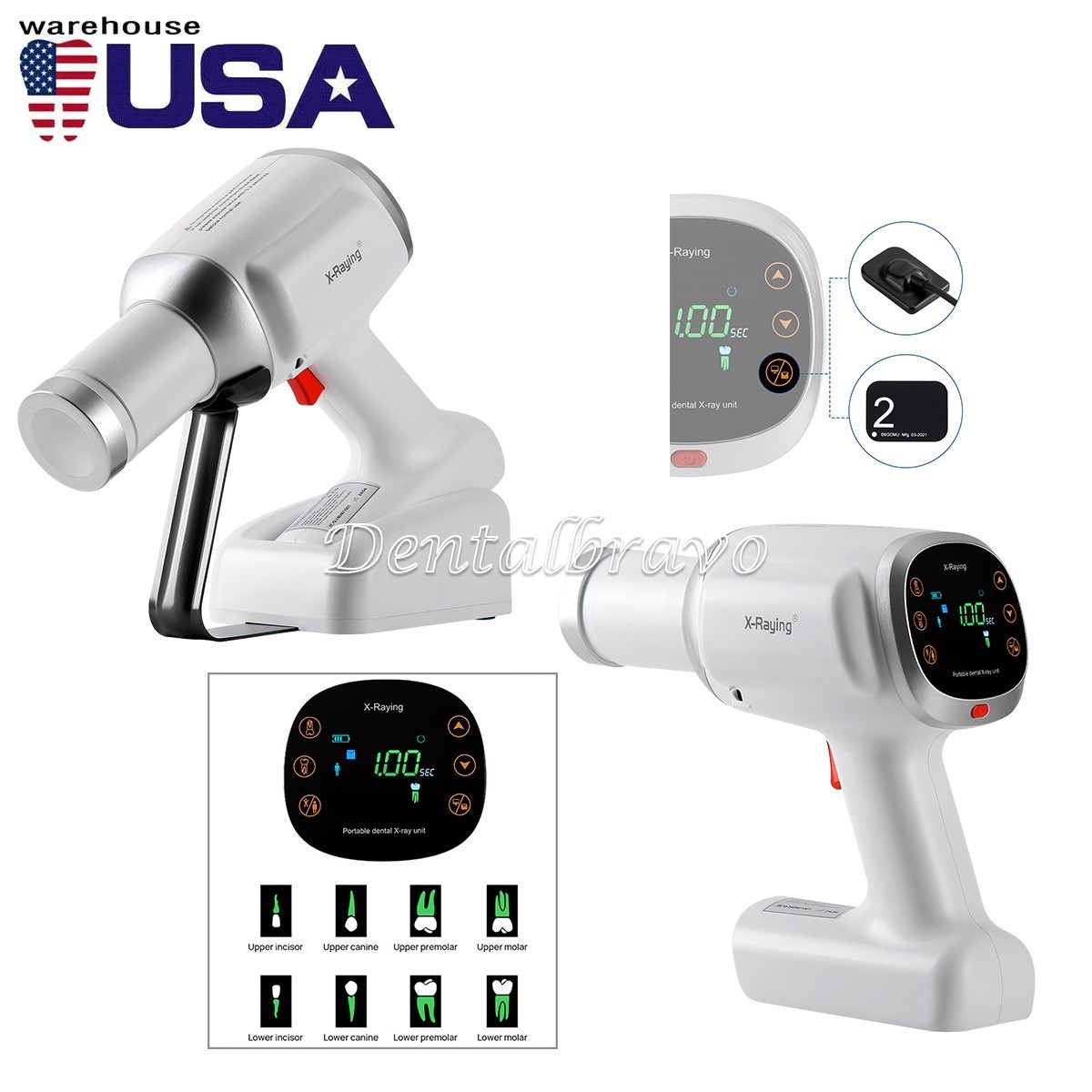 Portable Dental Mobile Digital Machine System Unit High Frequency Handheld