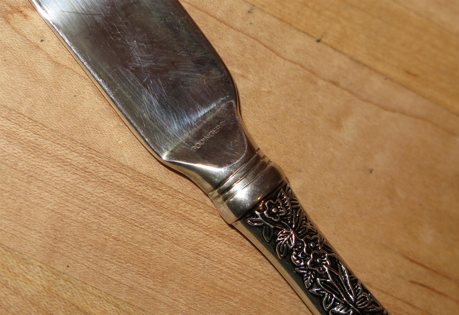 Godinger Silverplate Cake/Bread Knife - 12"