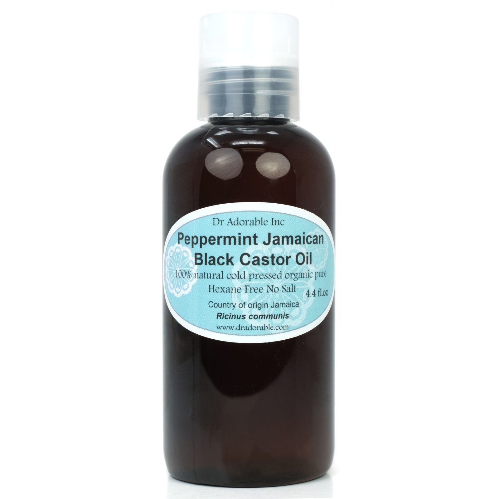 Peppermint Jamaican Black Castor Oil Natural 100% Pure Organic Healthy HairCare!