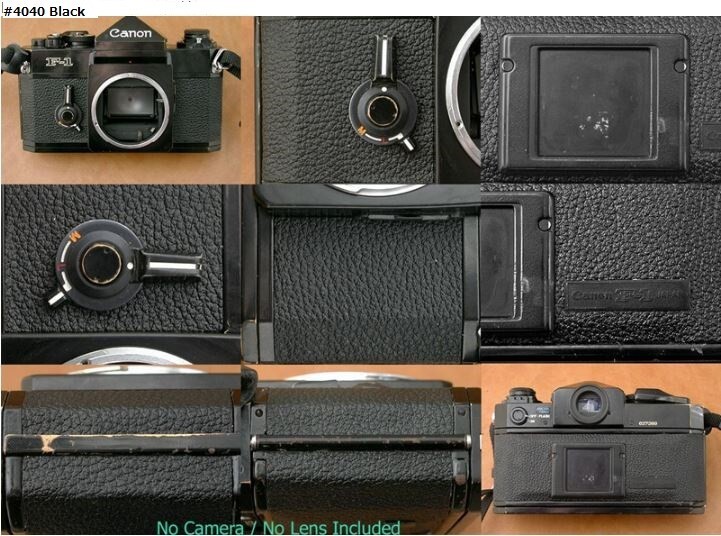 Camera Replacement Skin Cover Leather w/Video instr【Canon F-1】 from JAPAN