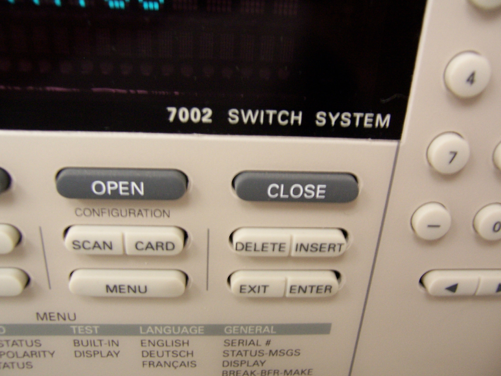 7834 KEITHLEY 7002 SWITCH SYSTEM