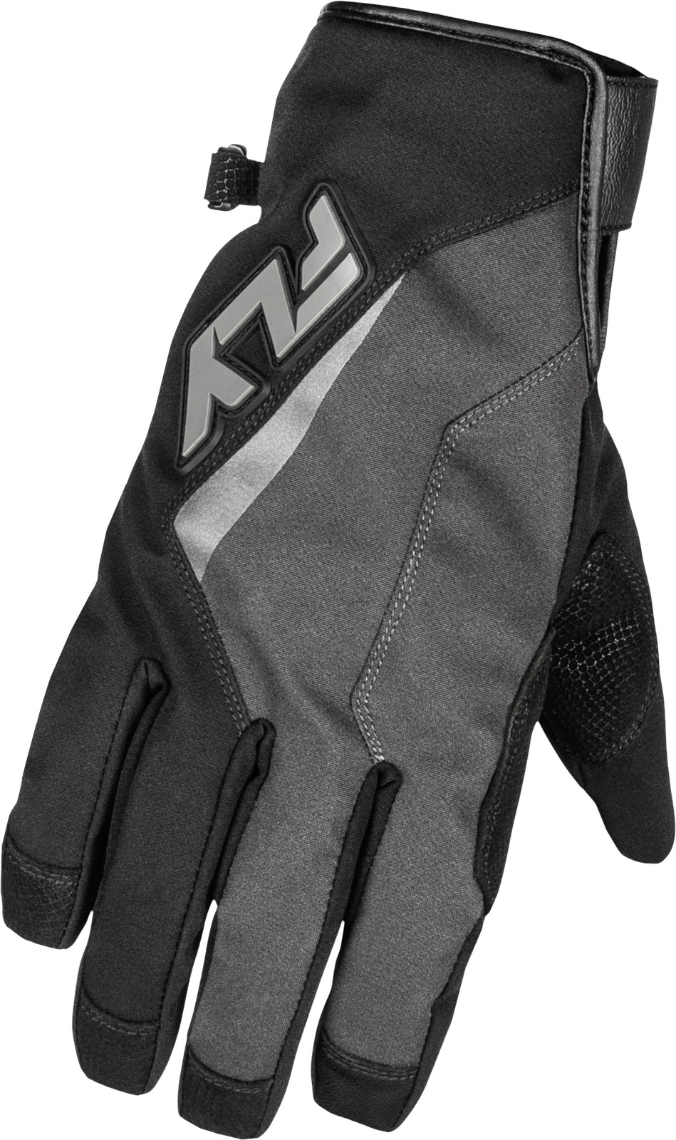 FLY RACING - Long Gloves Grey/Black Xl | 371-0616X