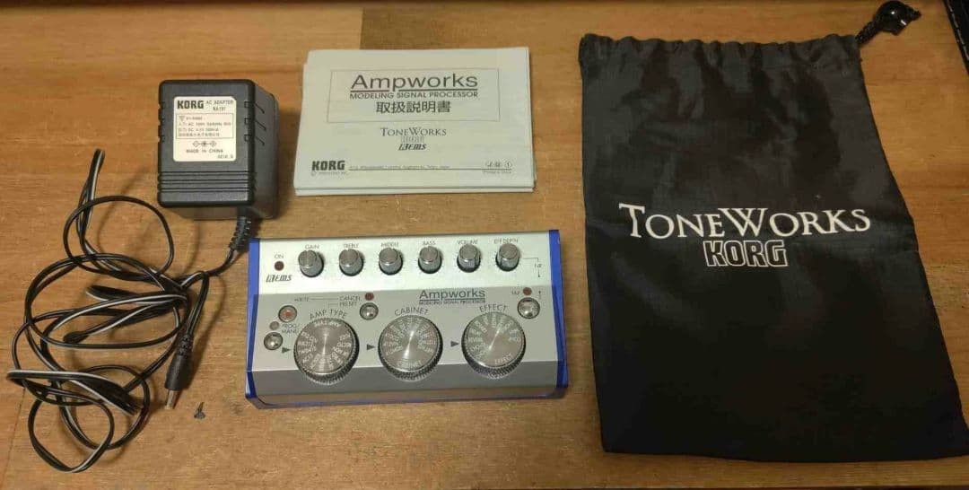 KORG Ampworks Guitar Amp Simulator Effects Processor Tested w/ Manual from japan