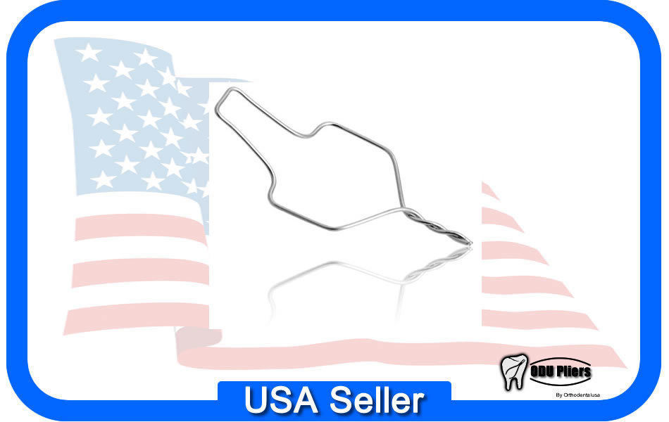 SHORTY LIGATURE PREFORMED WIRE Shorties 010", pack x 100 pcs ORTHODENTALUSA CORP