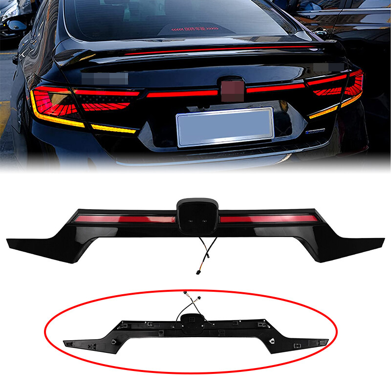For 2018-2022 Honda Accord LED Trunk Tail Light Brake Signal Light Dynamic Lamp