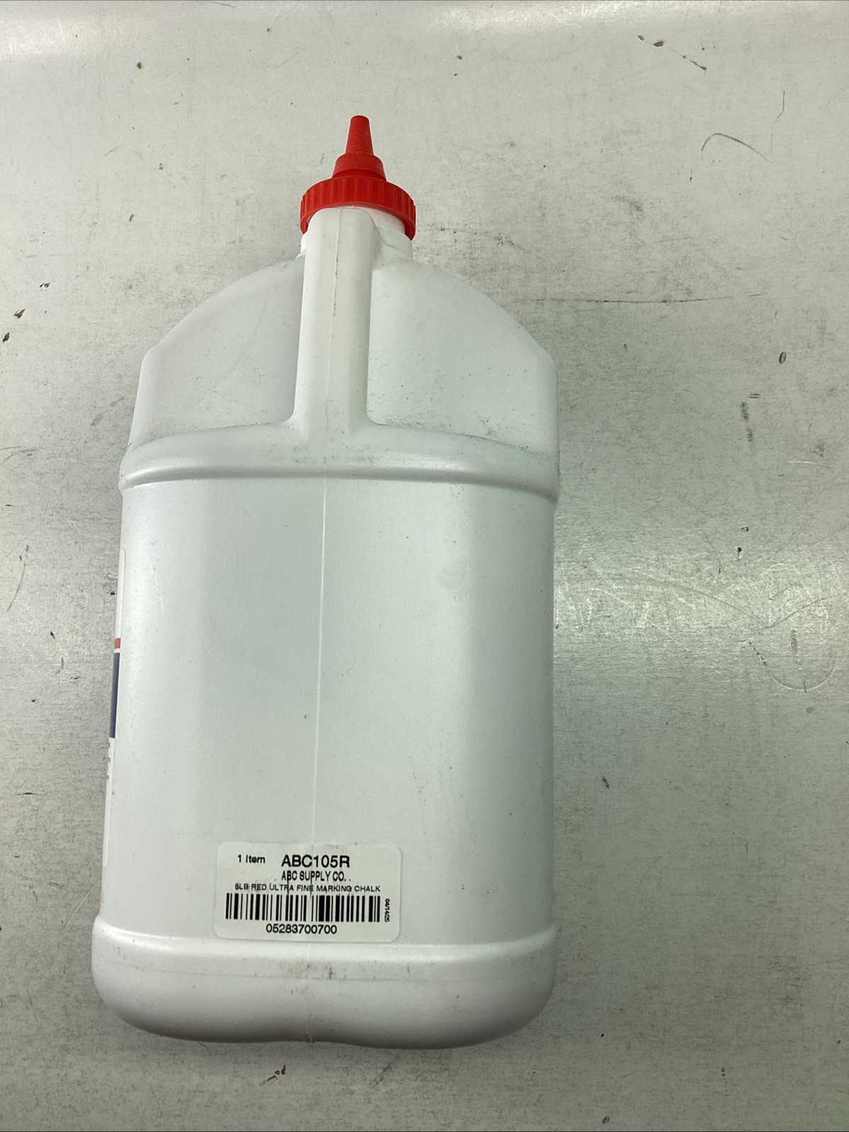 ABC Supply Marking Chalk 5lb Red