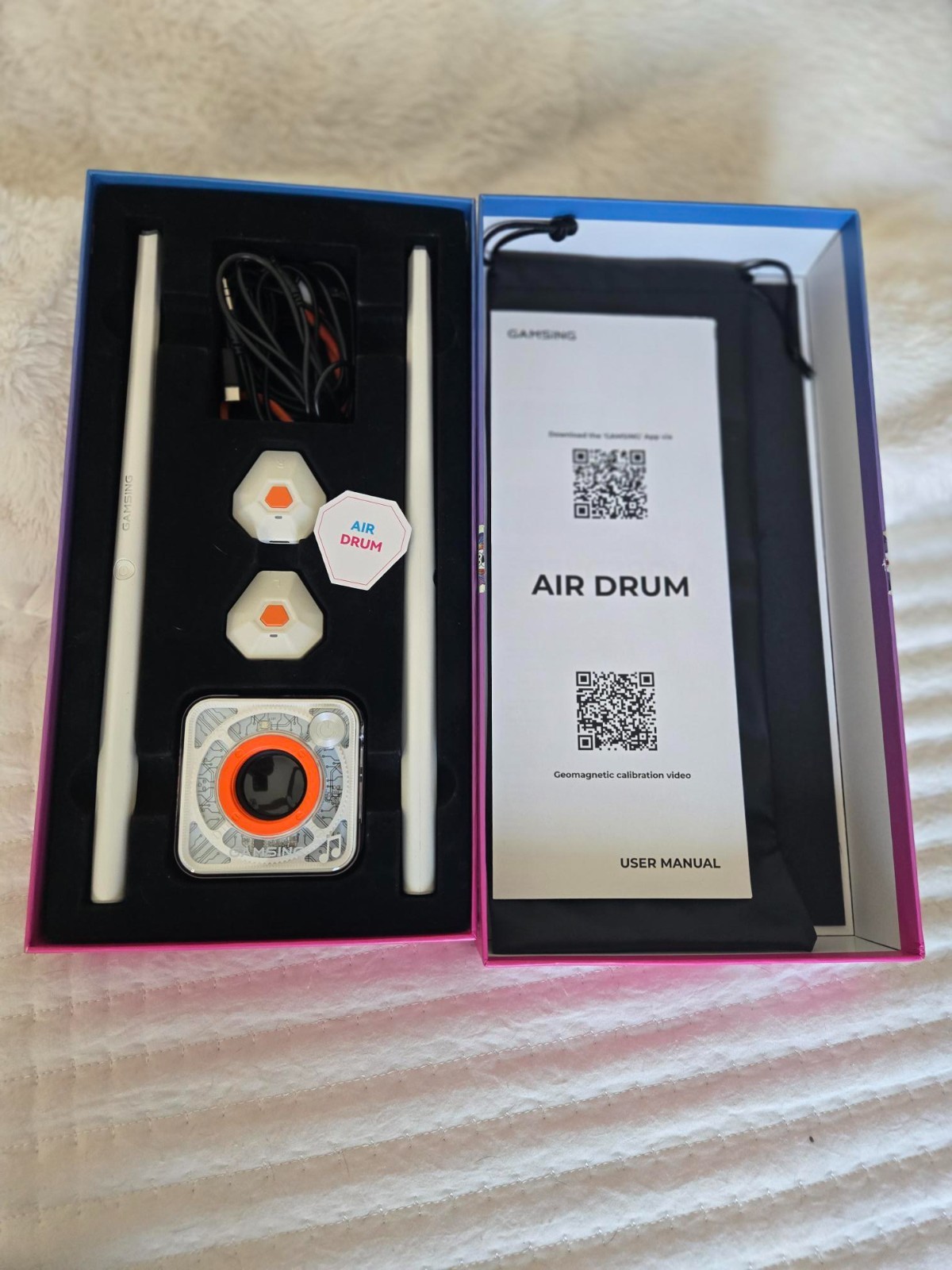 Air Drums by Gamsing. Used Once!