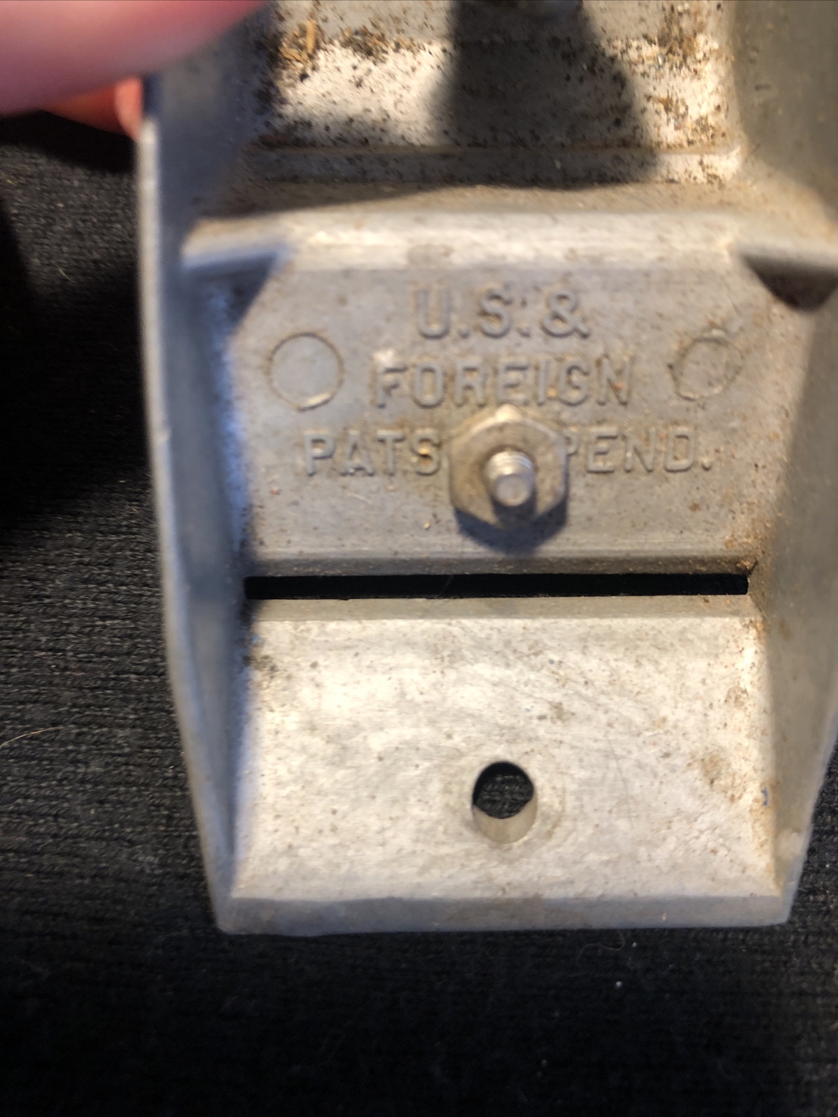 Vintage Wil-Kro Combination Razor Planer w/ Instructions USA Nice!